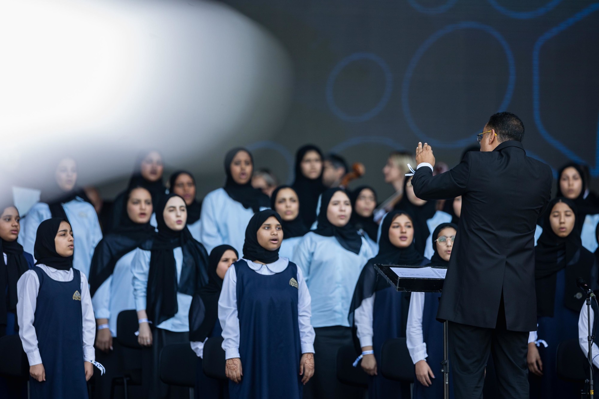School choirs perform ‘Nasheed Al Wasl’ at Jubilee Stage m66549