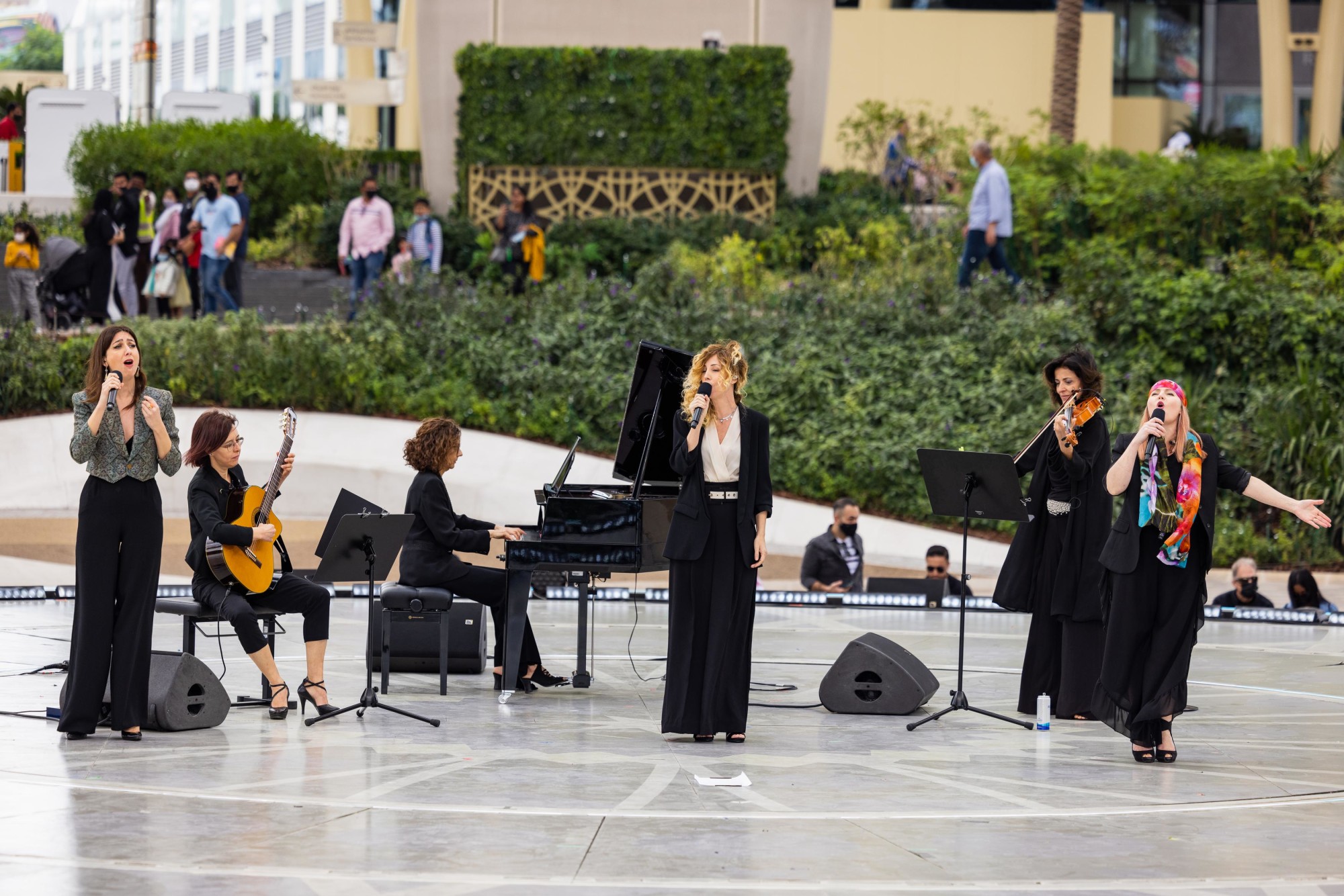 Music in the Garden, MSV and Giostremia perform during the San Marino National Day at Al Wasl m48479