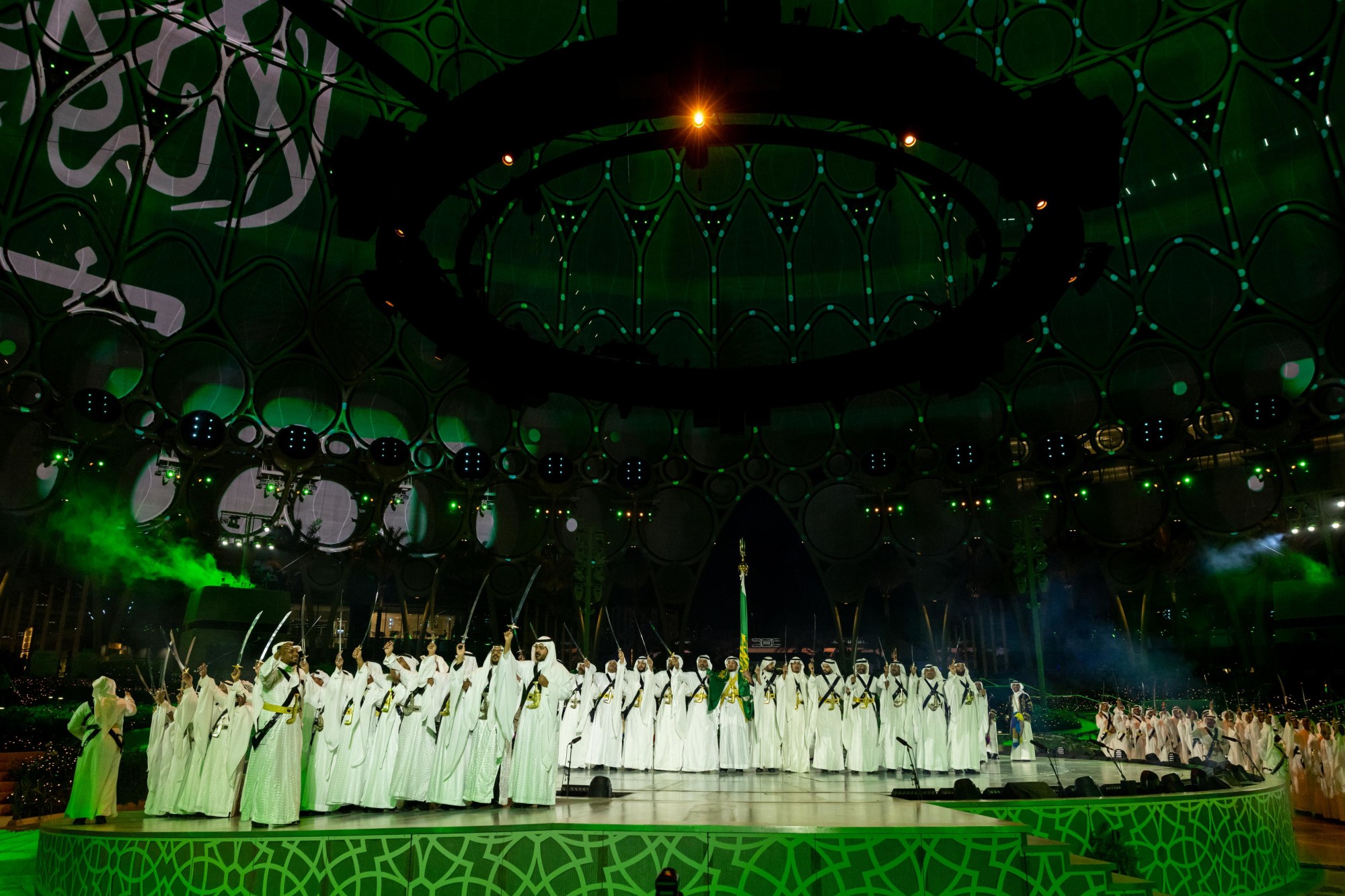 The Glory Musical Show at Al Wasl during the Kingdom of Saudi Arabia National Day m30467