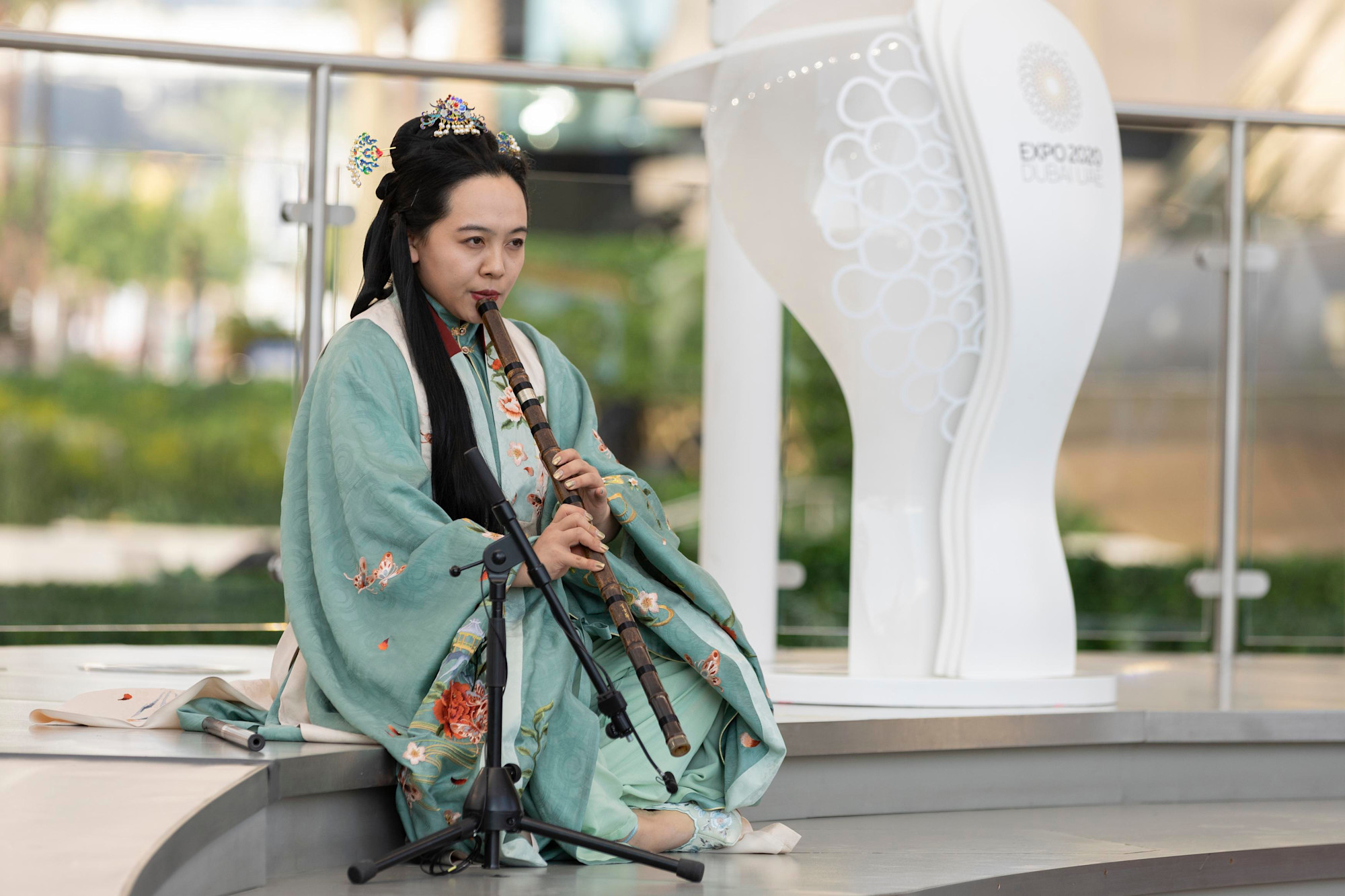 Cultural performance during China National Day Ceremony at Al Wasl m31345
