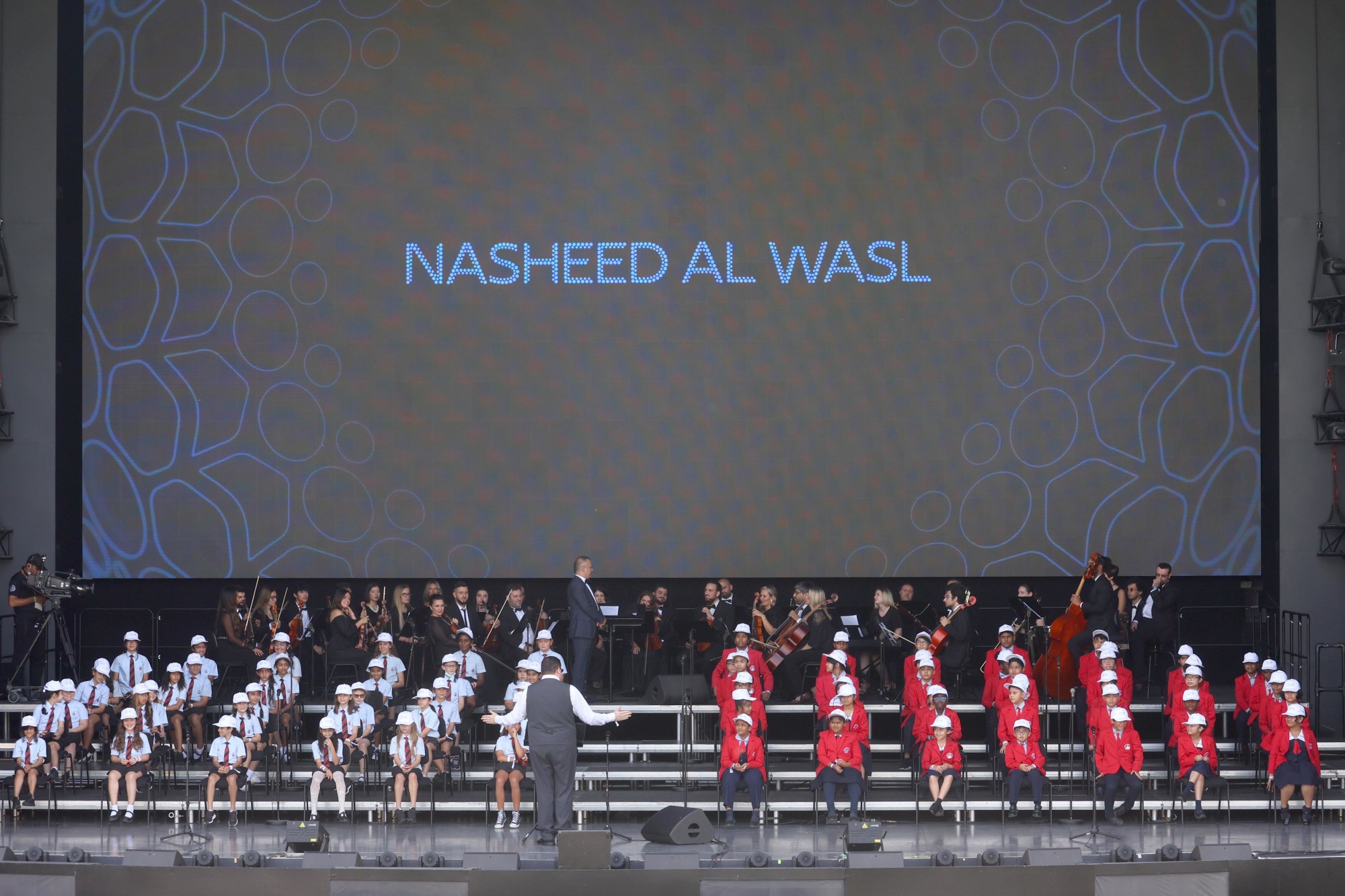School choirs perform ‘Nasheed Al Wasl’ at Jubilee Stage m67156