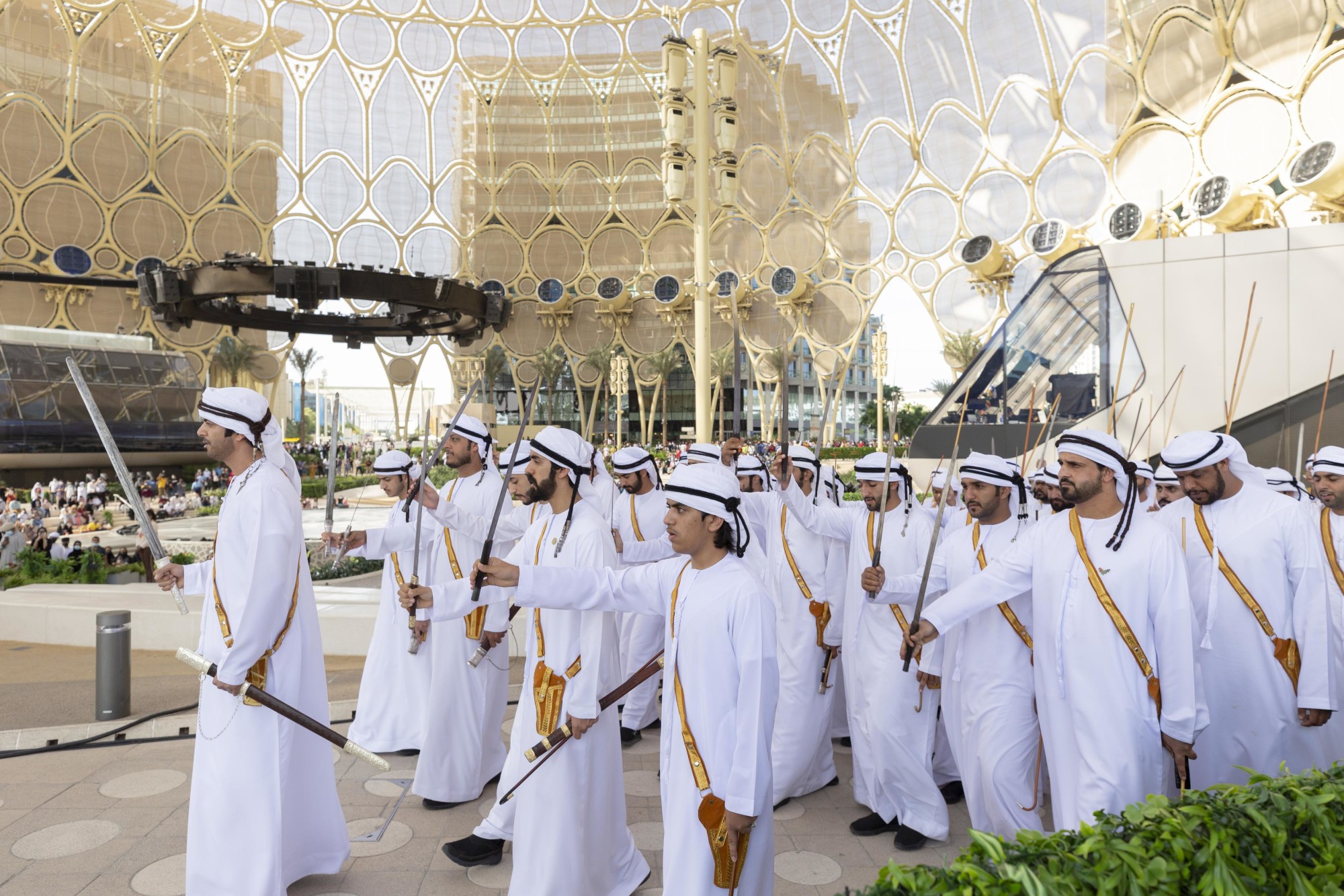 Al Azi Cultural Performance by Al Wasmy during UAE National Day at Al Wasl m15714