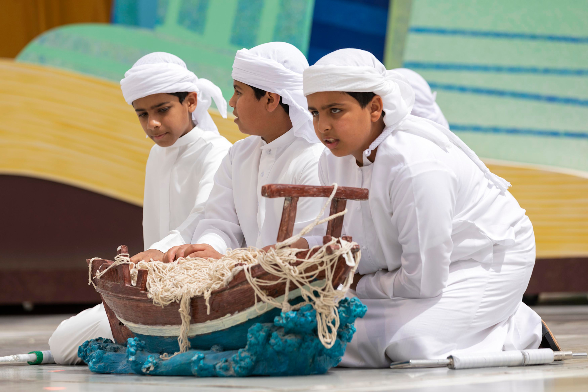Liwa International School, Abu Dhabi perform during Expo Young Stars at Al Wasl m64431