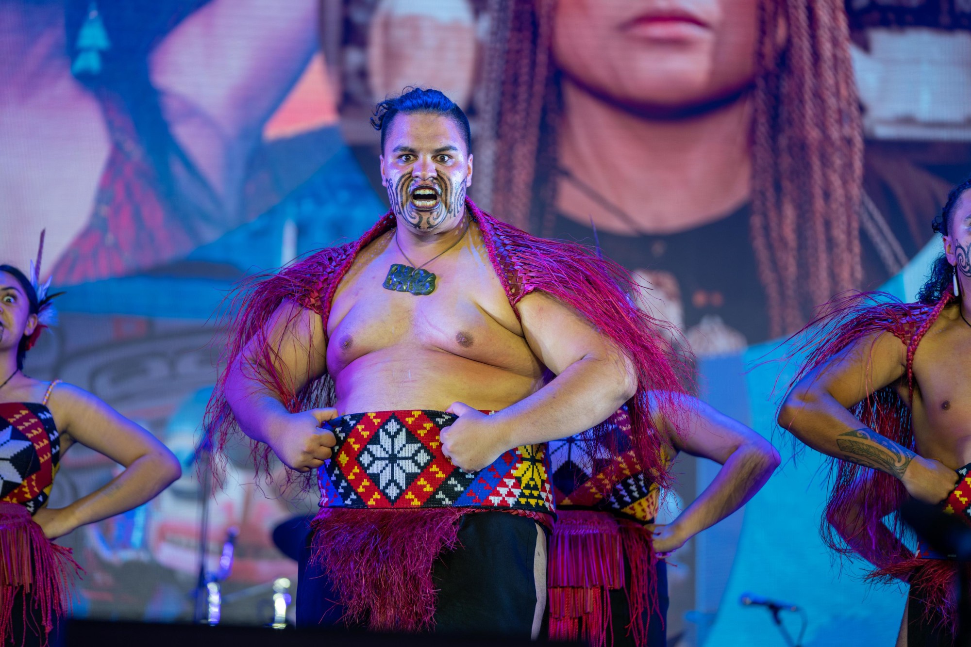 Te Aratini Indigenous Groups Showcase on Jubilee Stage m10705