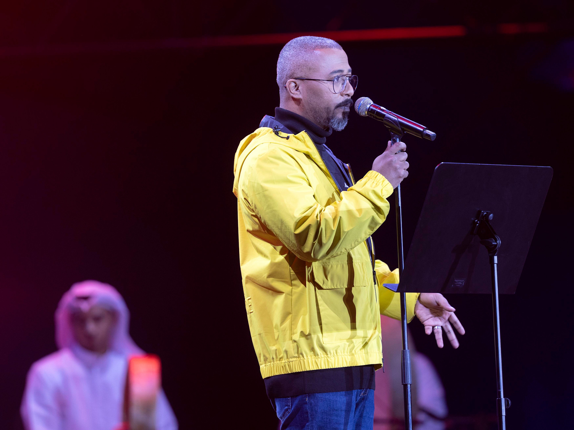 Jassim Mohammed performs at Jubilee Stage m37099
