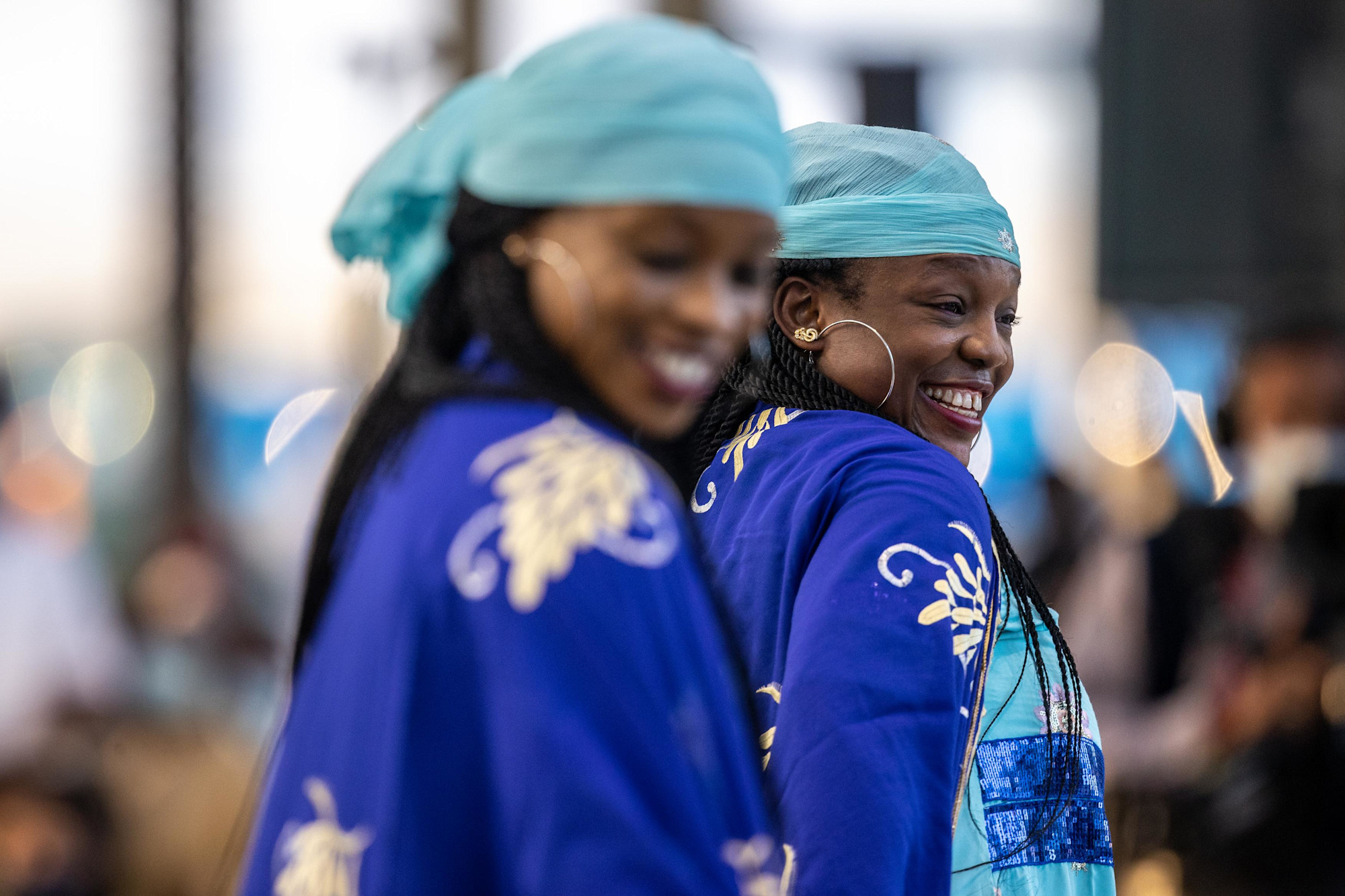 Cultural performers during the Nigeria National Day Ceremony at Al Wasl m16284