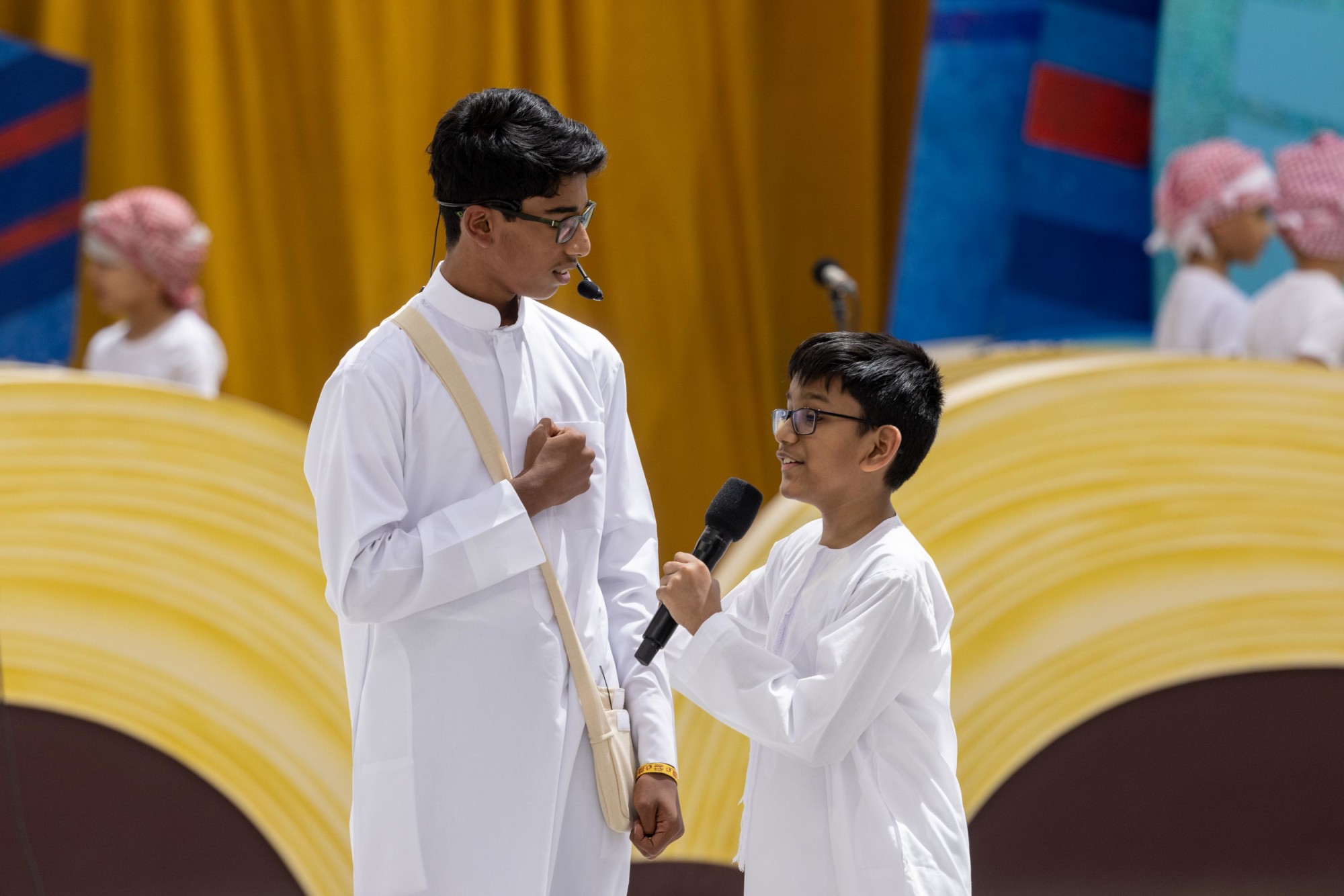 Our Own English School, Boys Branch, Dubai performs during Expo Young Stars at Al Wasl m67272