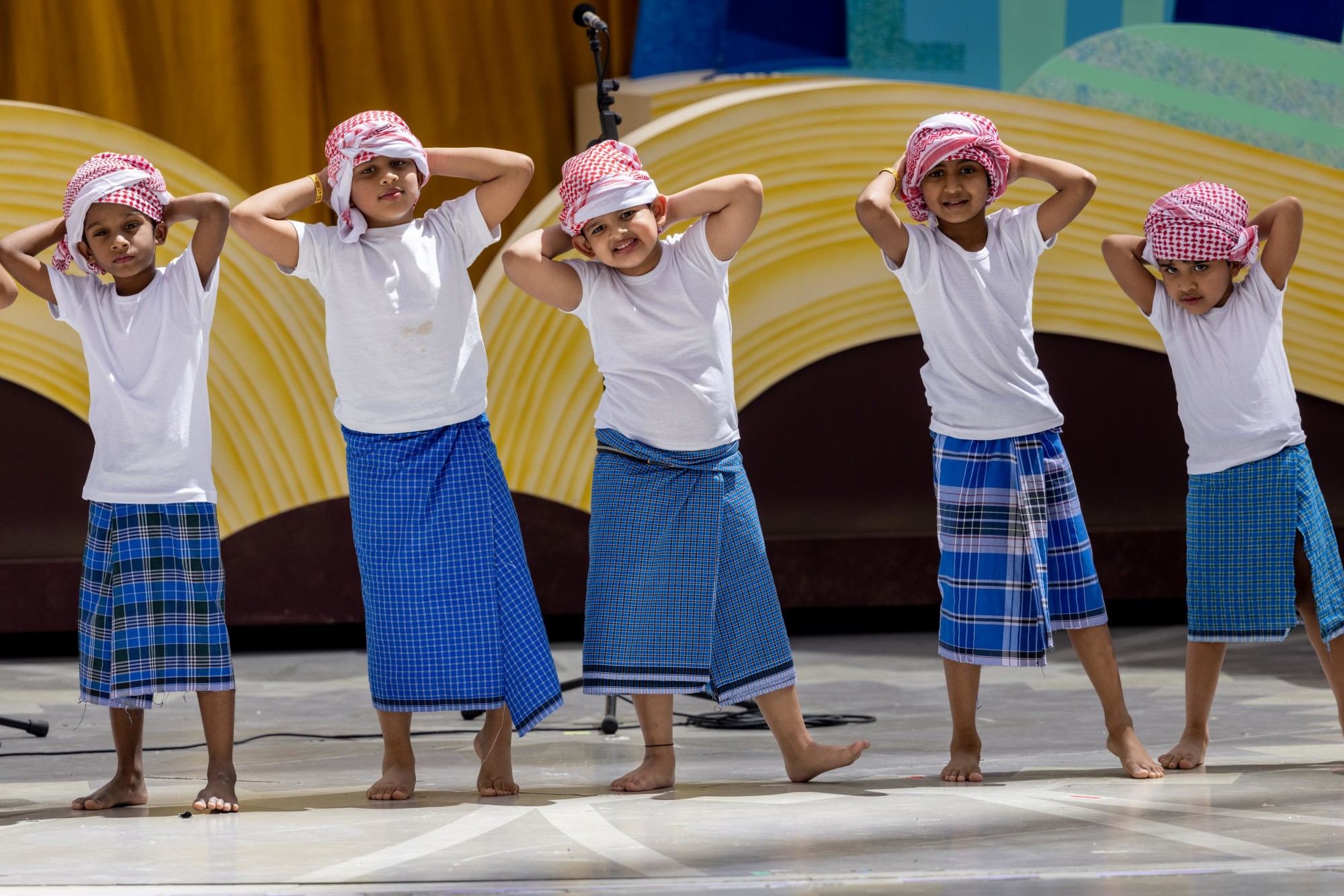 Our Own English School, Boys Branch, Dubai performs during Expo Young Stars at Al Wasl m67275