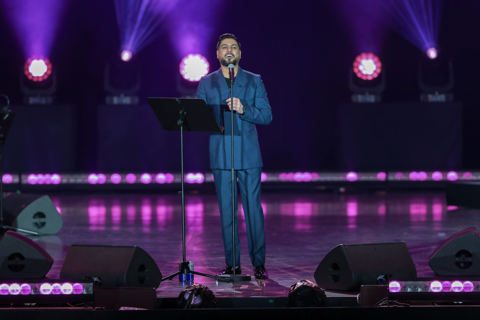 Waleed Al Shami performs at Jubilee Stage m23116