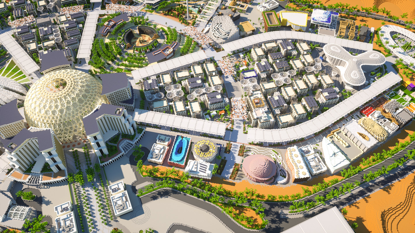 Expo 2020 Dubai Minecraft 