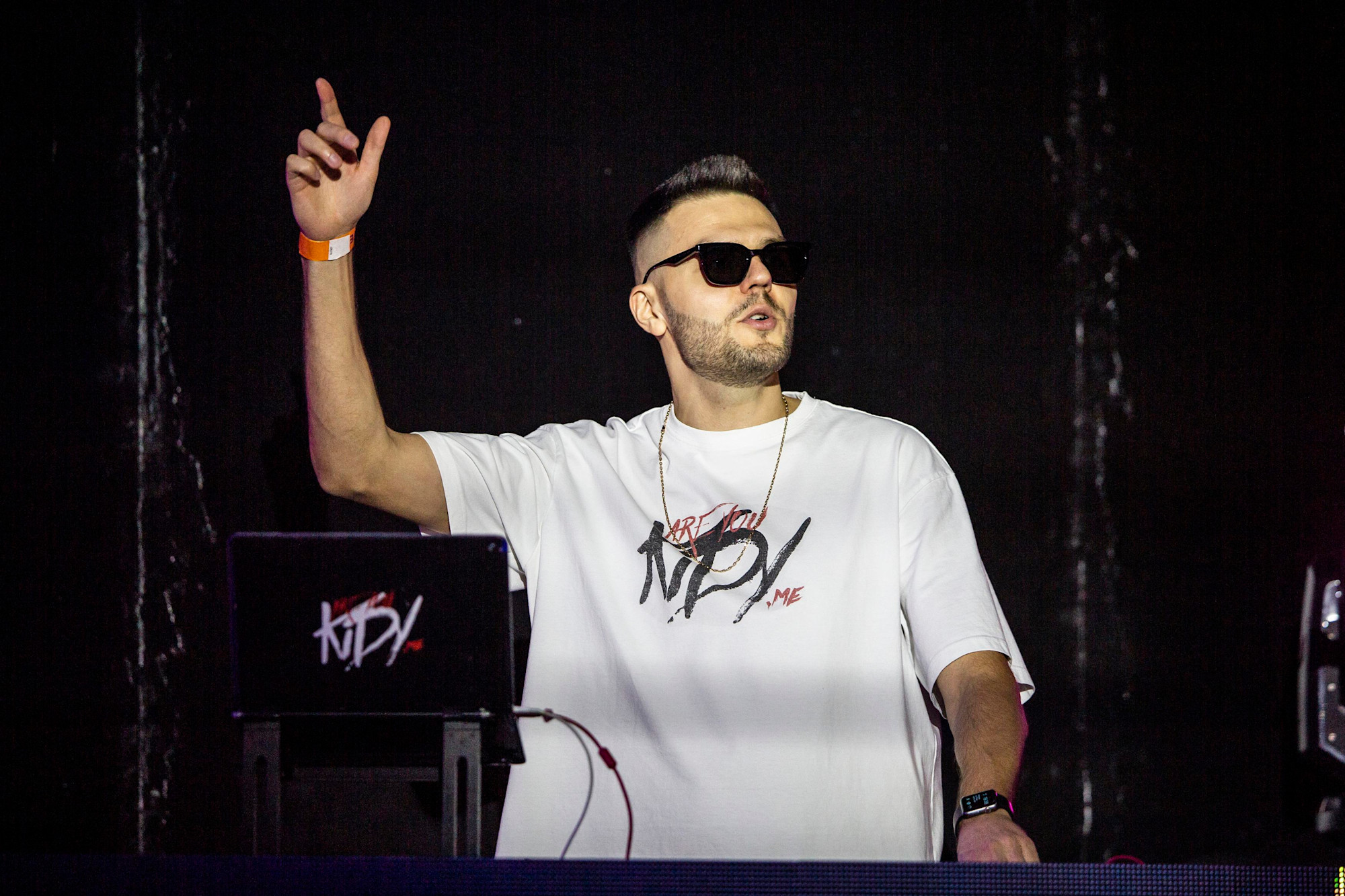 DJ KIDY performs during Moscow Night at Jubilee Stage m16931