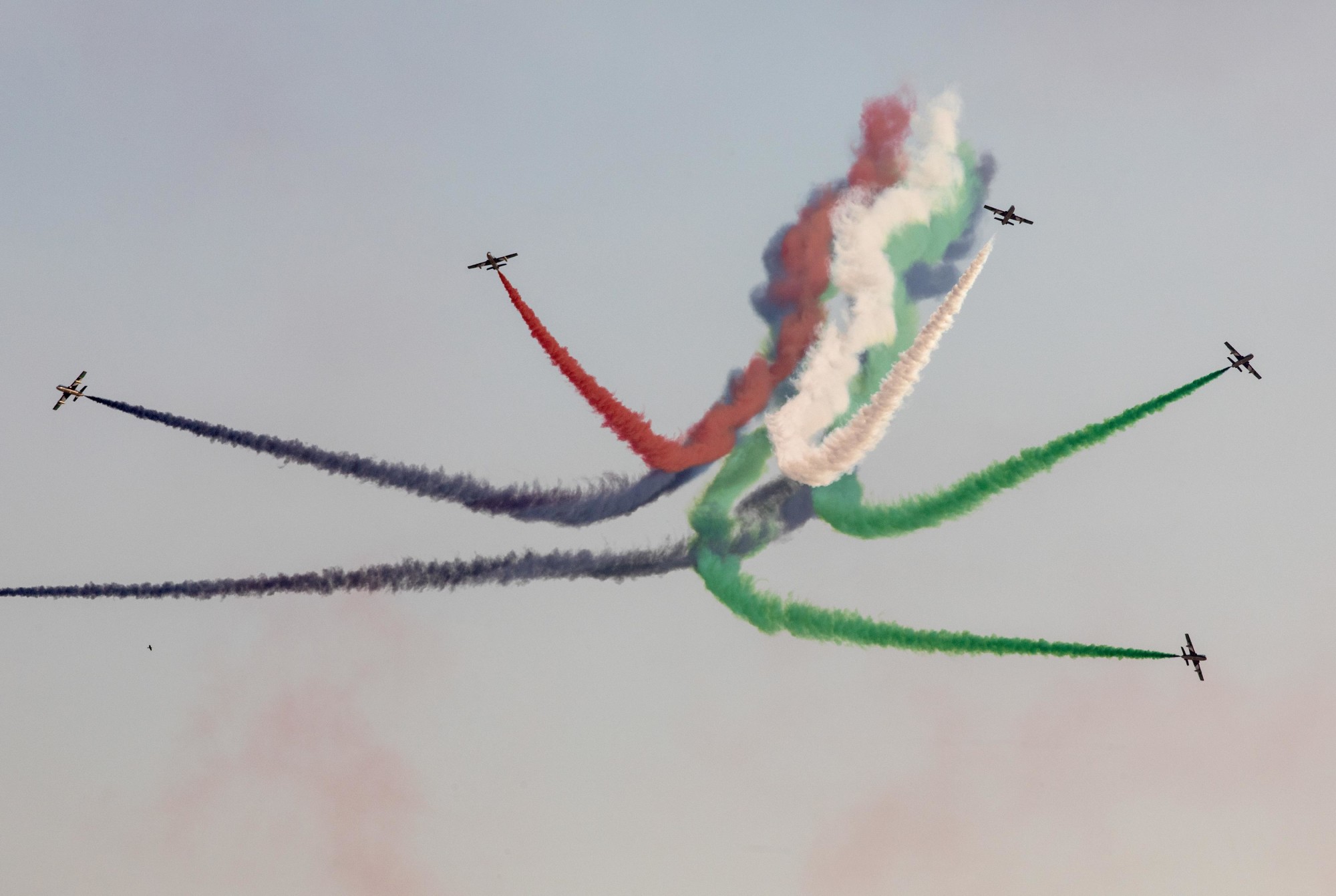 Al Fursan air show during UAE National Day and the Golden Jubilee Celebrations m16020