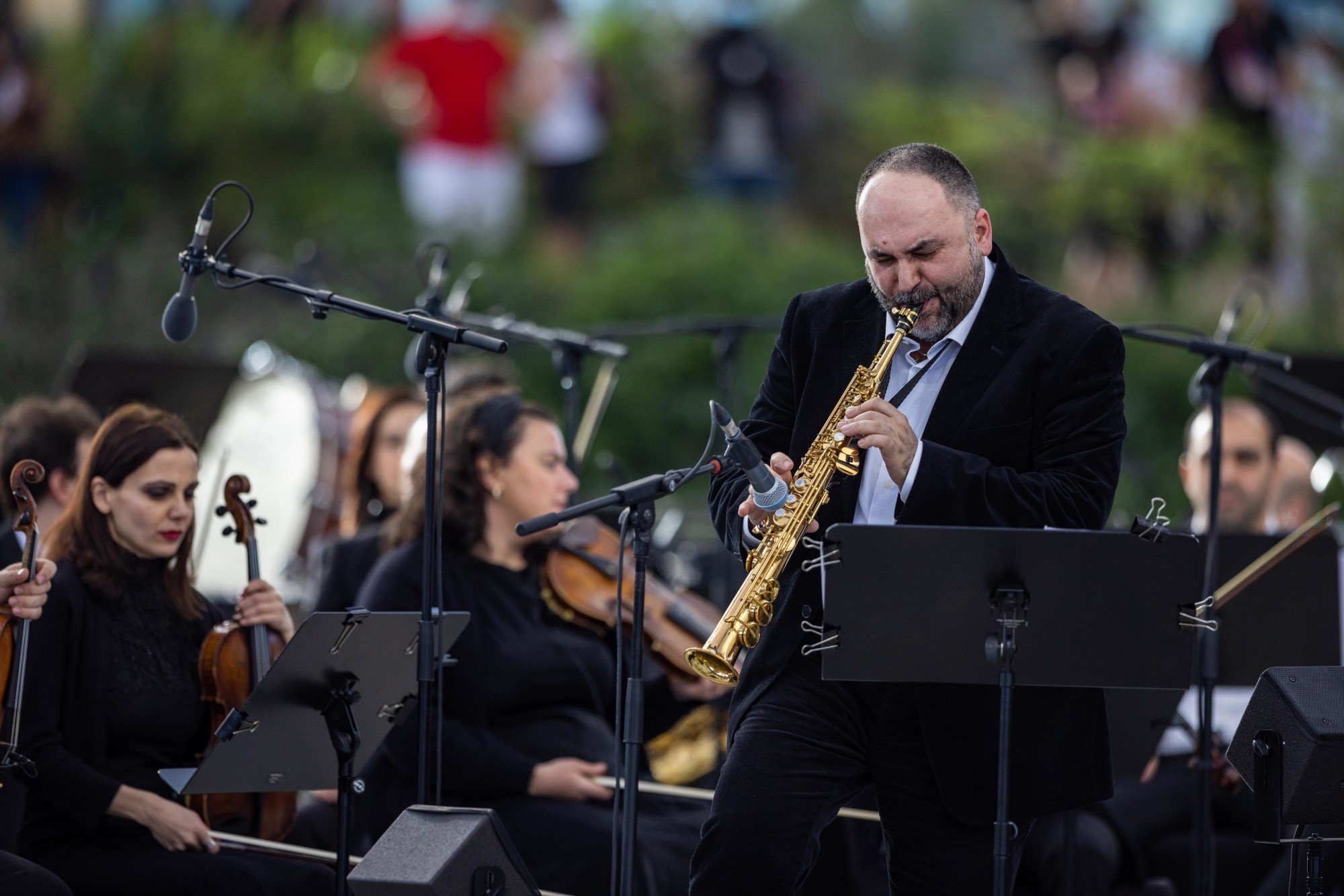 Armenian State Symphony Orchestra perform Khachaturian Jazz at Al Wasl m40441