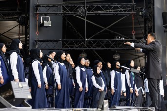 School choirs perform ‘Nasheed Al Wasl’ at Jubilee Stage m66541