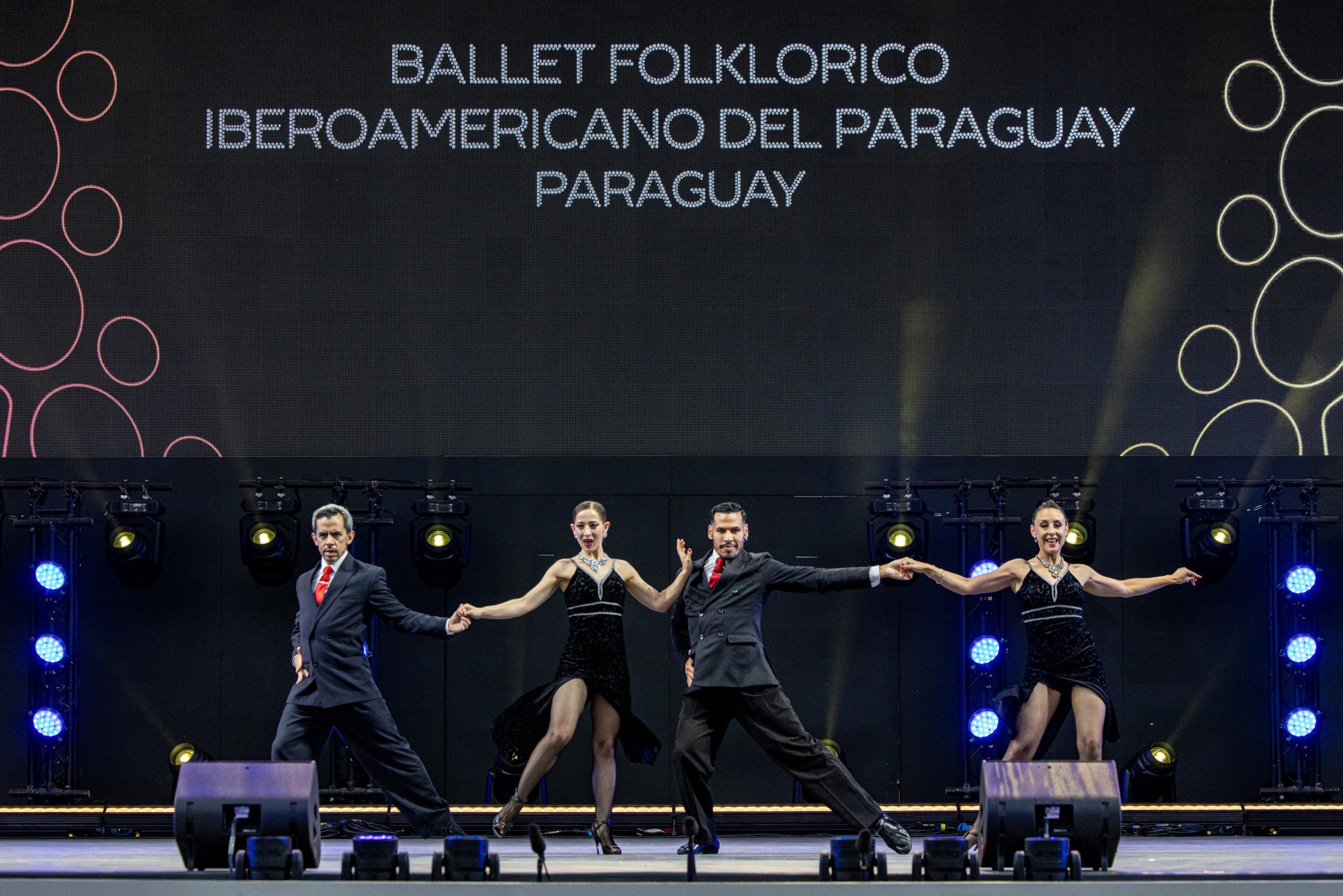 Ballet Folklórico Iberoamericano del Paraguay performs at Dubai Millennium Amphitheatre m60090