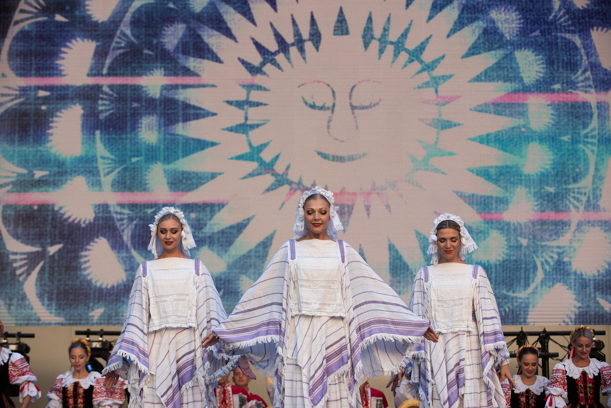 State Dance Ensemble of Belarus performing From Belarus With Love at Dubai Millennium Amphitheatre m12698