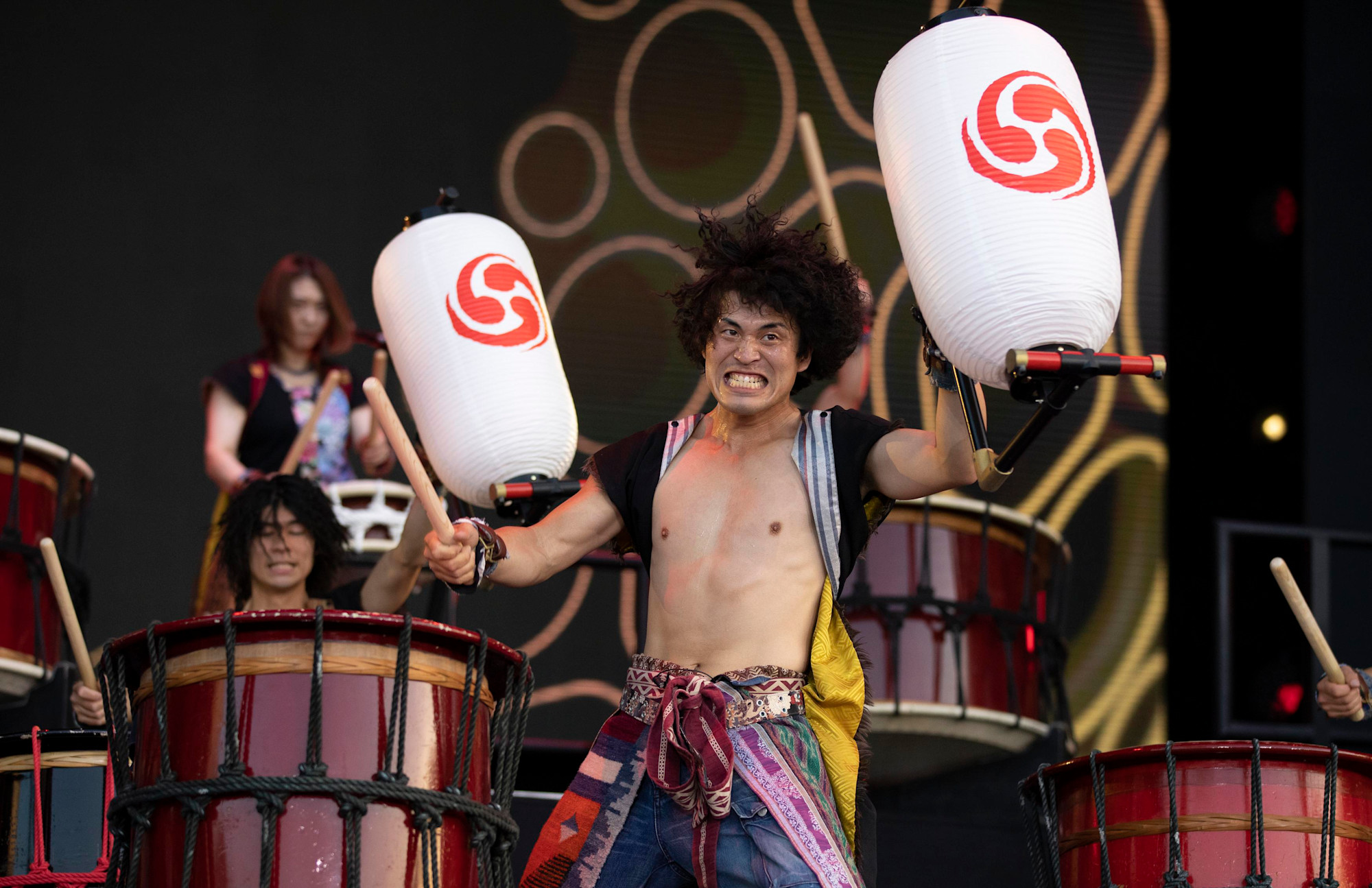 Yamato perform at Jubilee Stage m62641