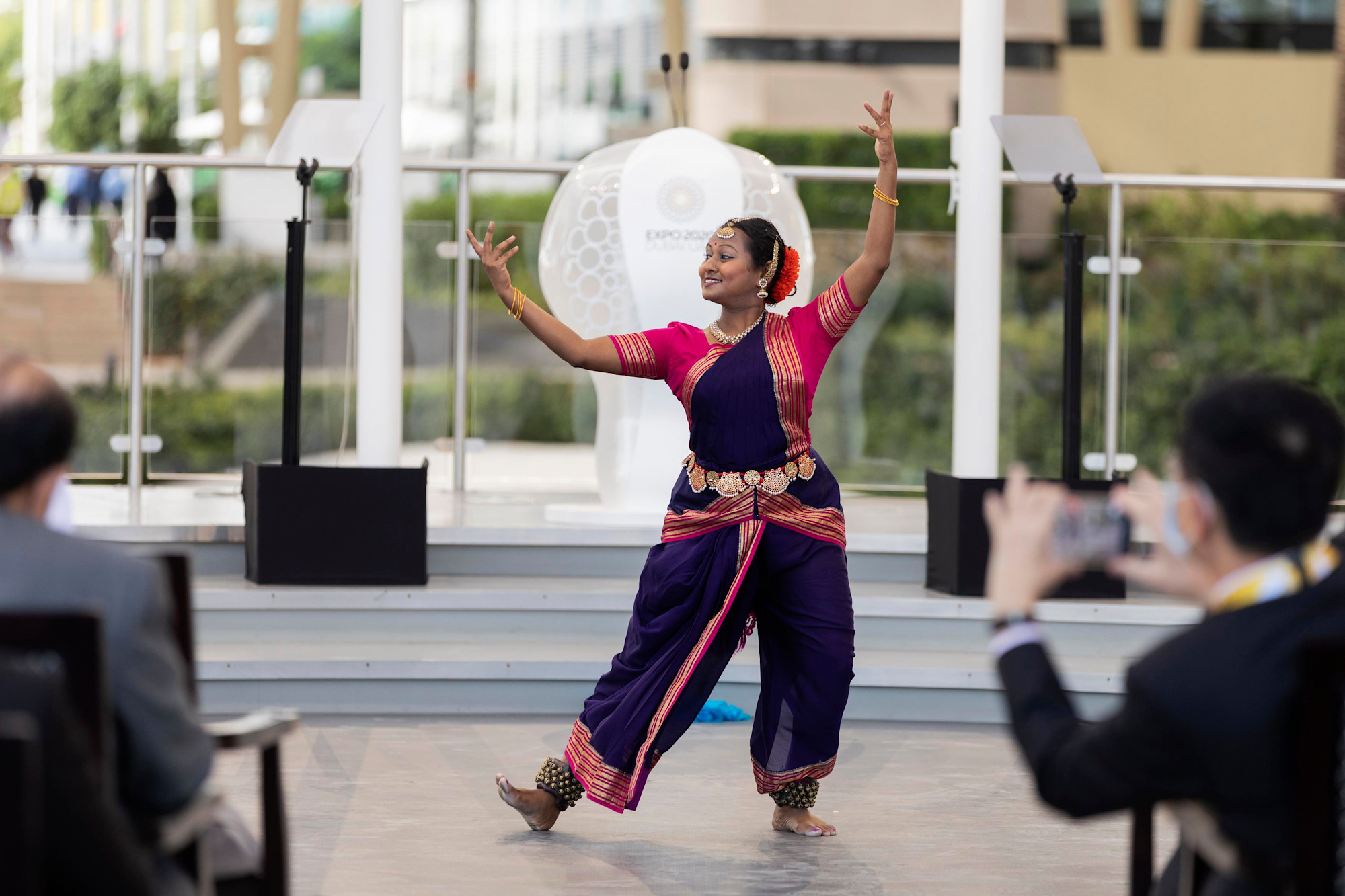 Cultural performance during the Singapore National Day Ceremony at Al Wasl m36108