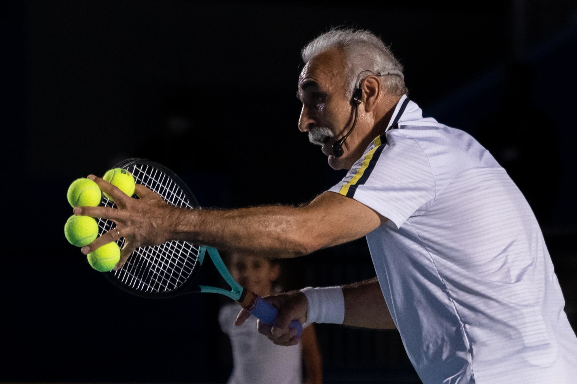 Men-s Exhibition Match during World Tennis week at the Expo Sports Arena m52824