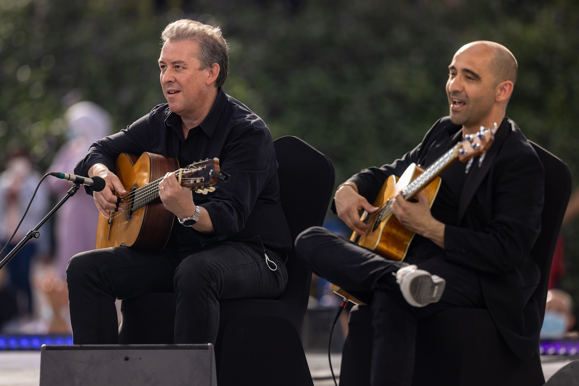 Music in the Garden, Portuguese singer Maria Ana Bobone performs at Al Wasl m52227