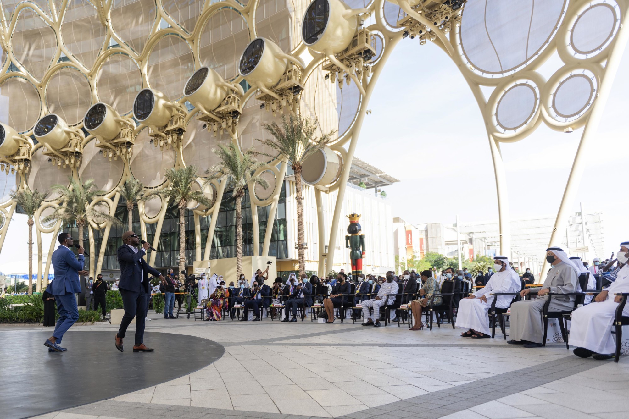 Cultural performance during Togo National Day Ceremony at Al Wasl m25711