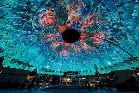 Expressions Projection Show at Al Wasl : The Sea