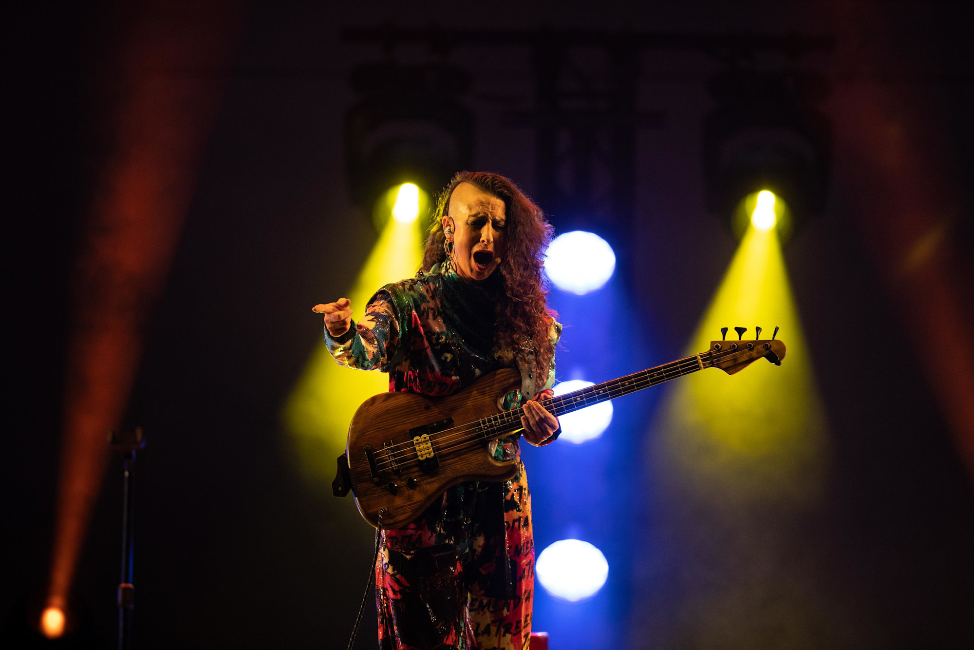Rosario La Tremendita Tremens performs at Dubai Millenium Amphitheatre m6338