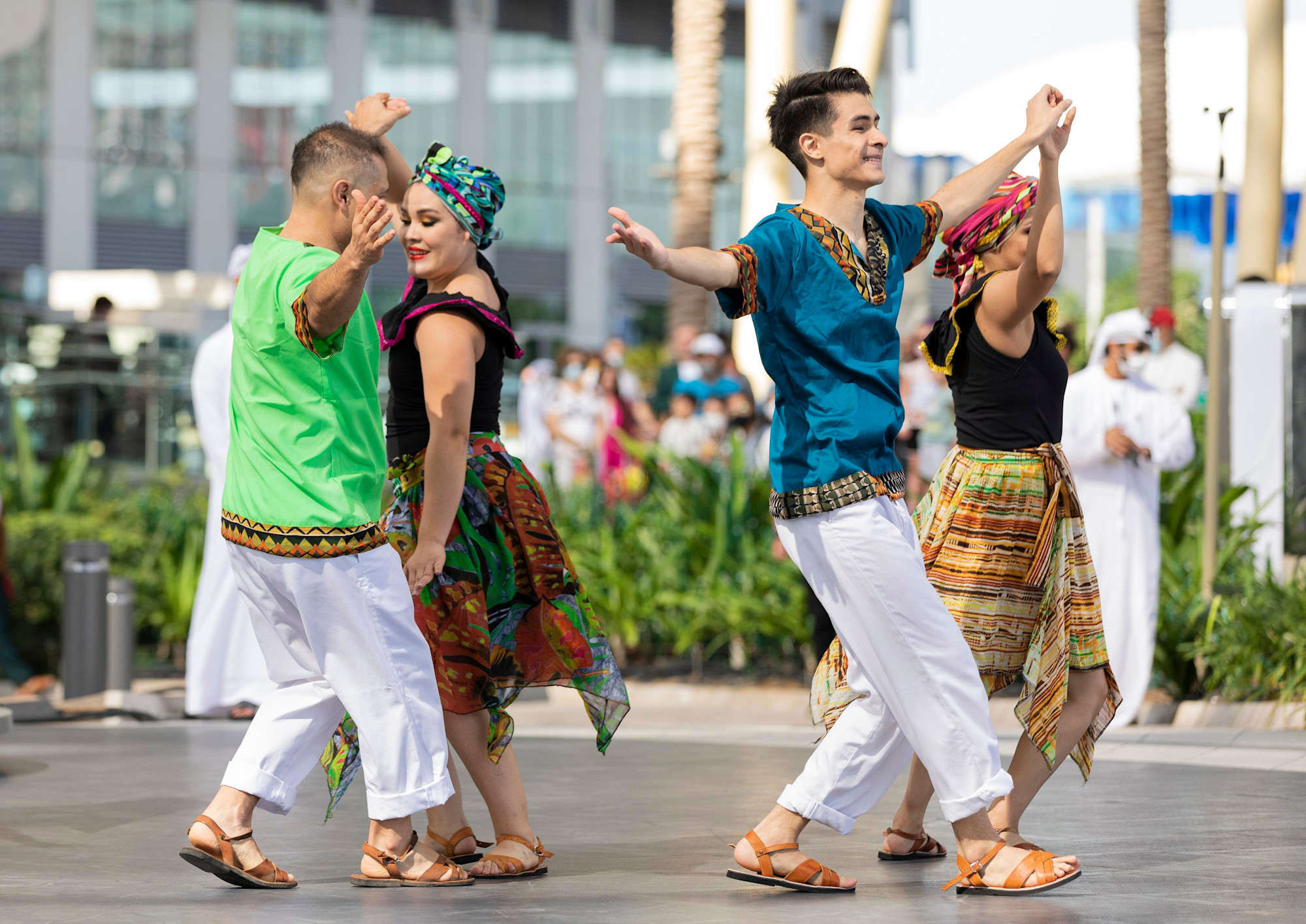 Cultural Performance by Curubanda during Costa Rica National Day Ceremony at Al Wasl m18265