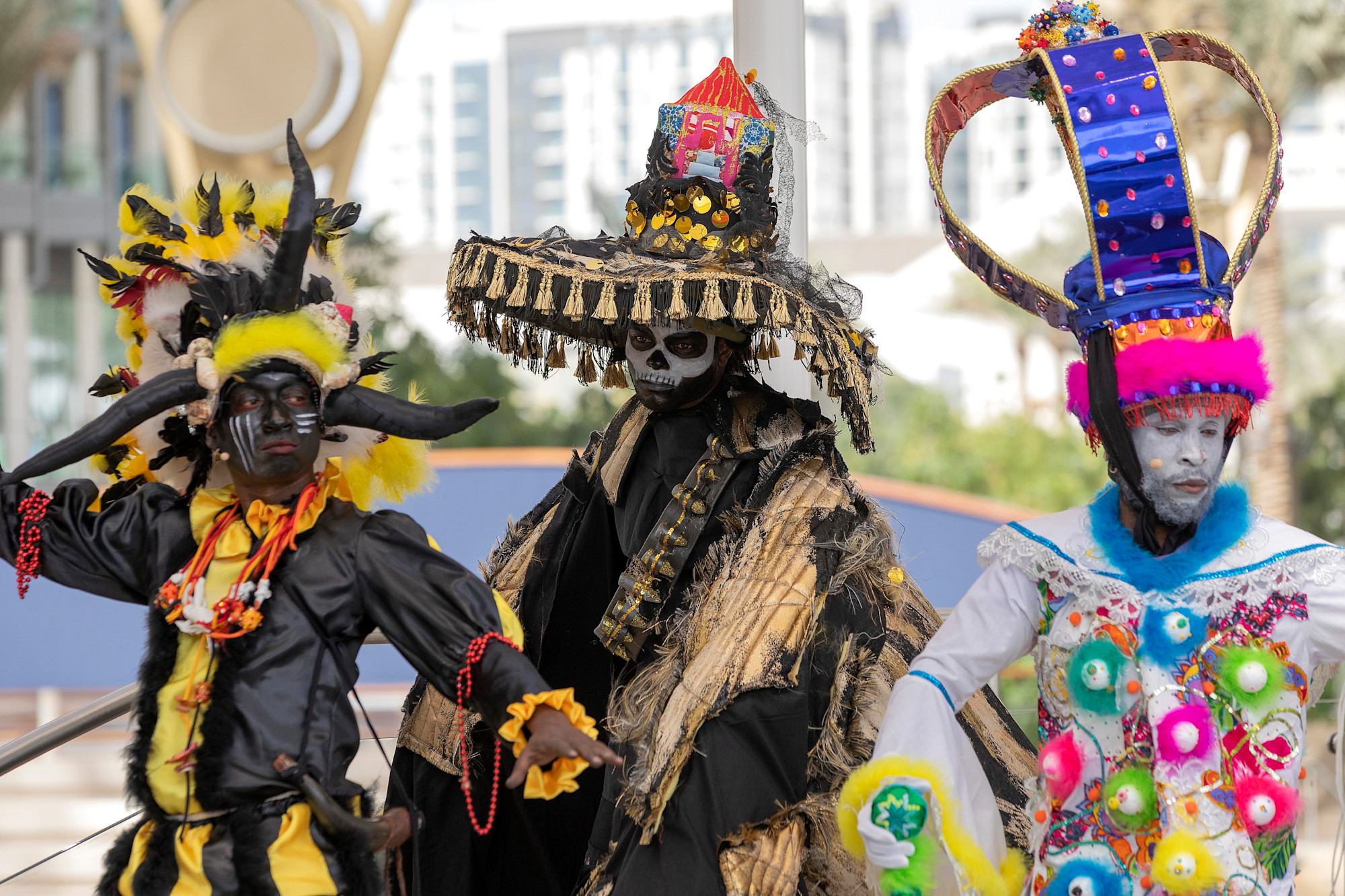 Cultural performance during the Trinidad and Tobago National Day Ceremony at Al Wasl m61427