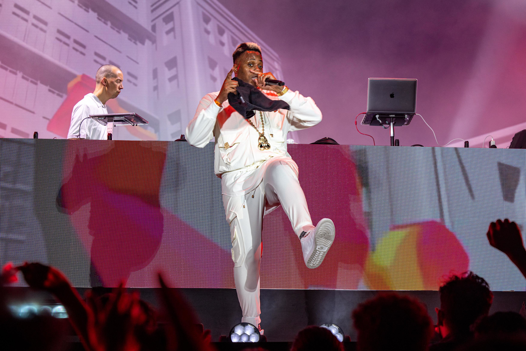 Kardinal Offishall performs during Late Nights at Expo at Jubilee Stage Web Image m7409