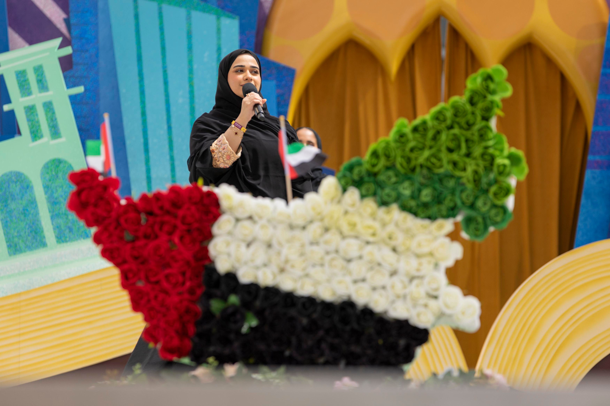 Liwa International School, Abu Dhabi perform during Expo Young Stars at Al Wasl m64421
