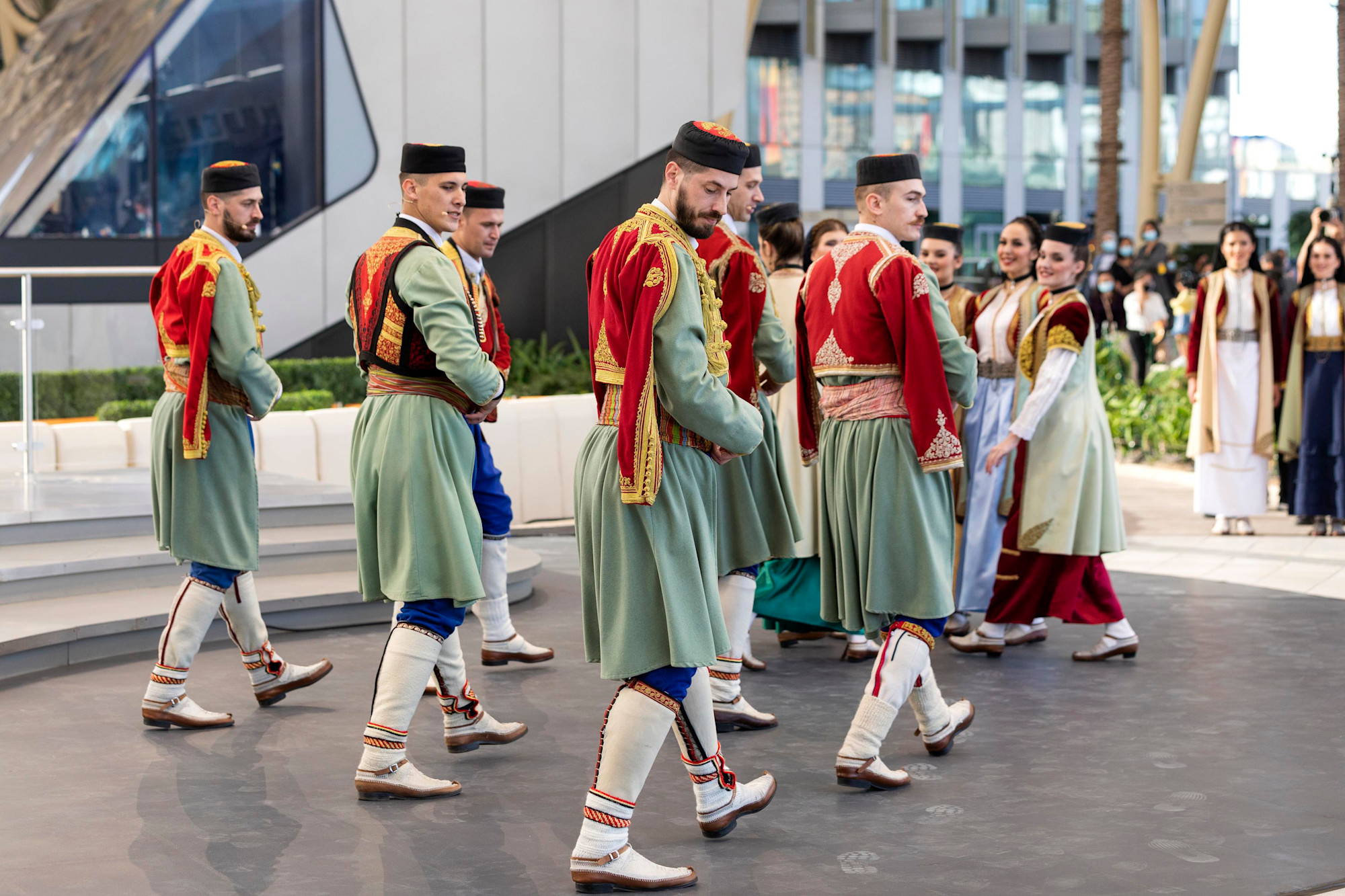 Cultural performance during the Montenegro National Day Ceremony at Al Wasl m44101