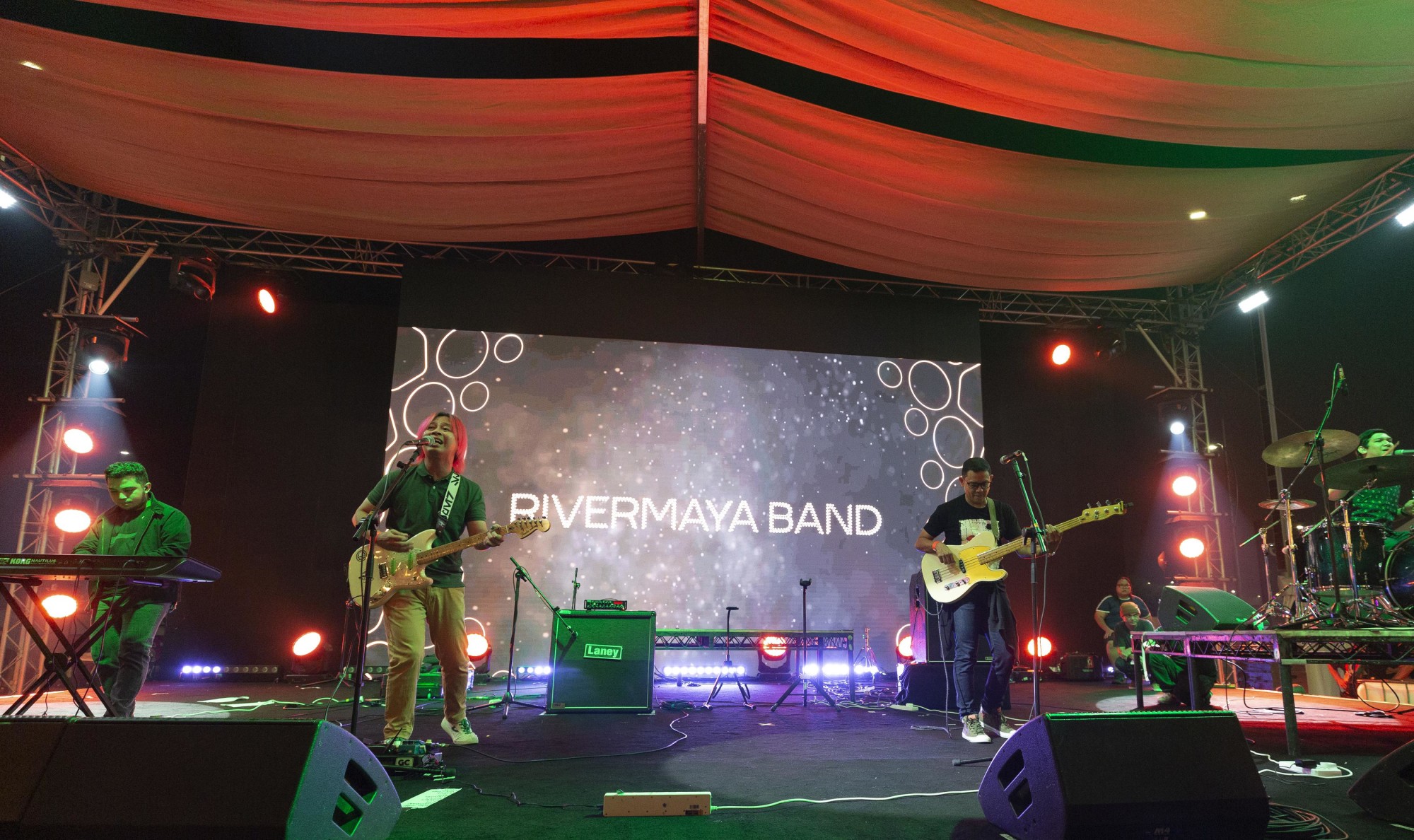 Rivermaya perform at Festival Garden m72341