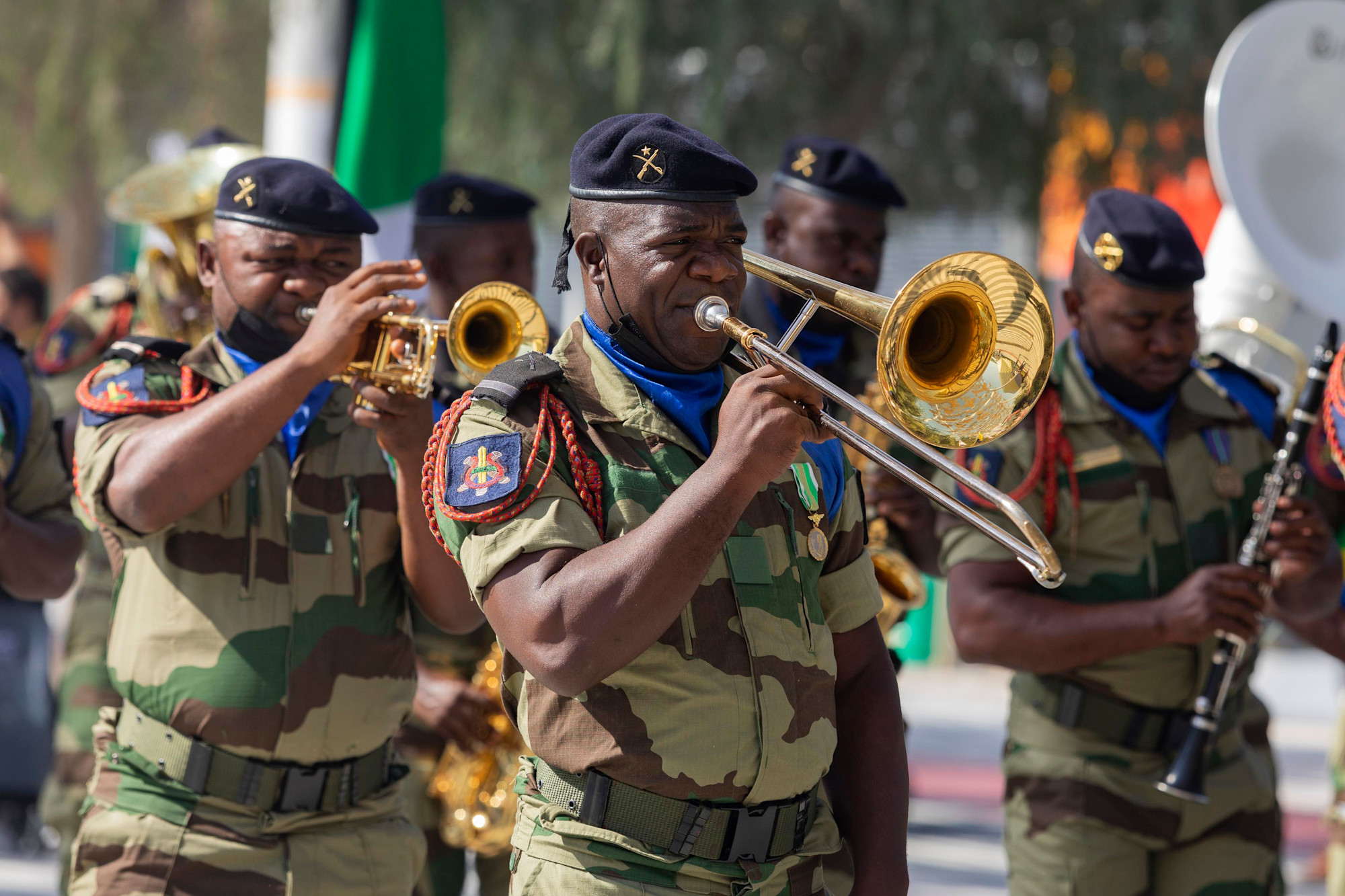 Gabon National Day Parade m17711