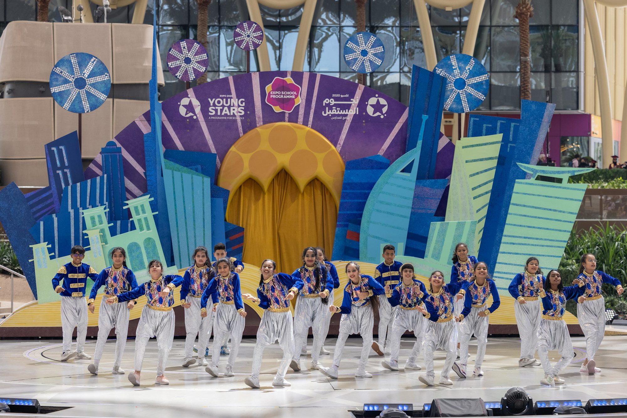 JSS International School, Dubai performs during Expo Young Stars at Al Wasl m67246