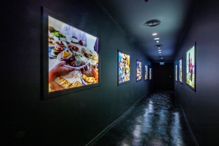 Interior of the Palestine Pavilion Web Image m2871