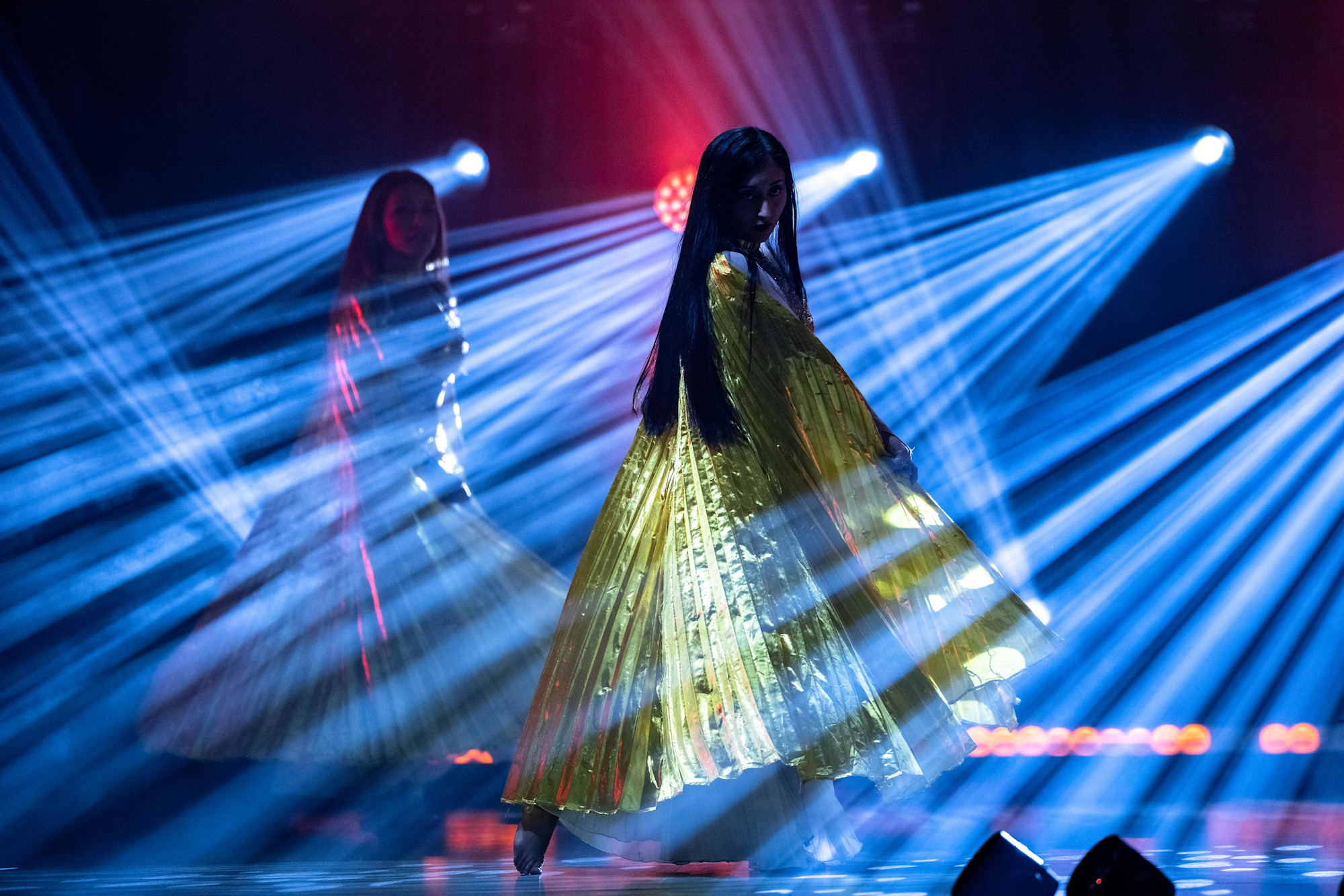 Antonina Canal Prem Shakti Company perform at Dubai Millennium Amphitheatre m32443