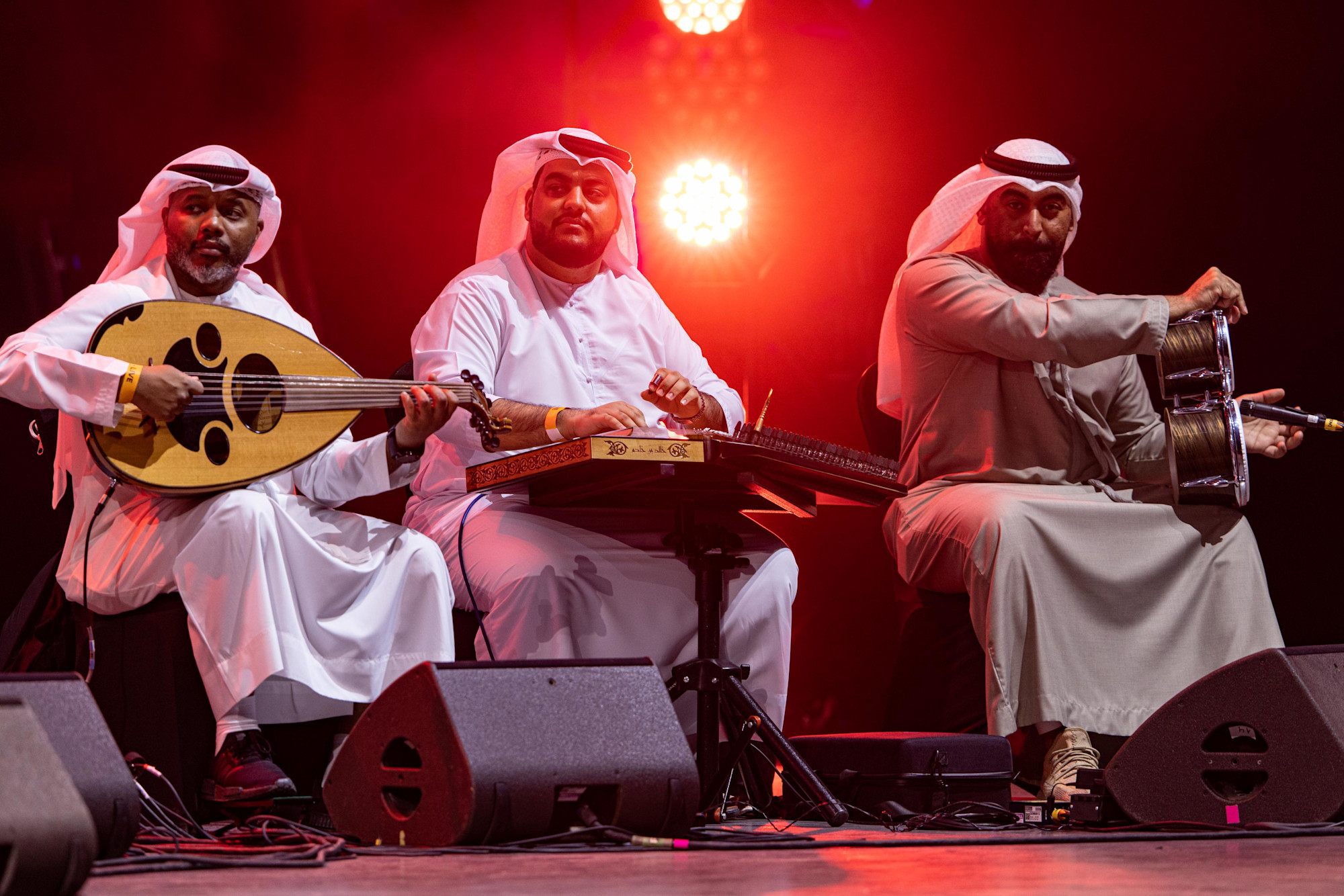 Ambrogio Sparagna & Orchestra Popolare Italiana perform at Dubai Millennium Amphitheatre m31957
