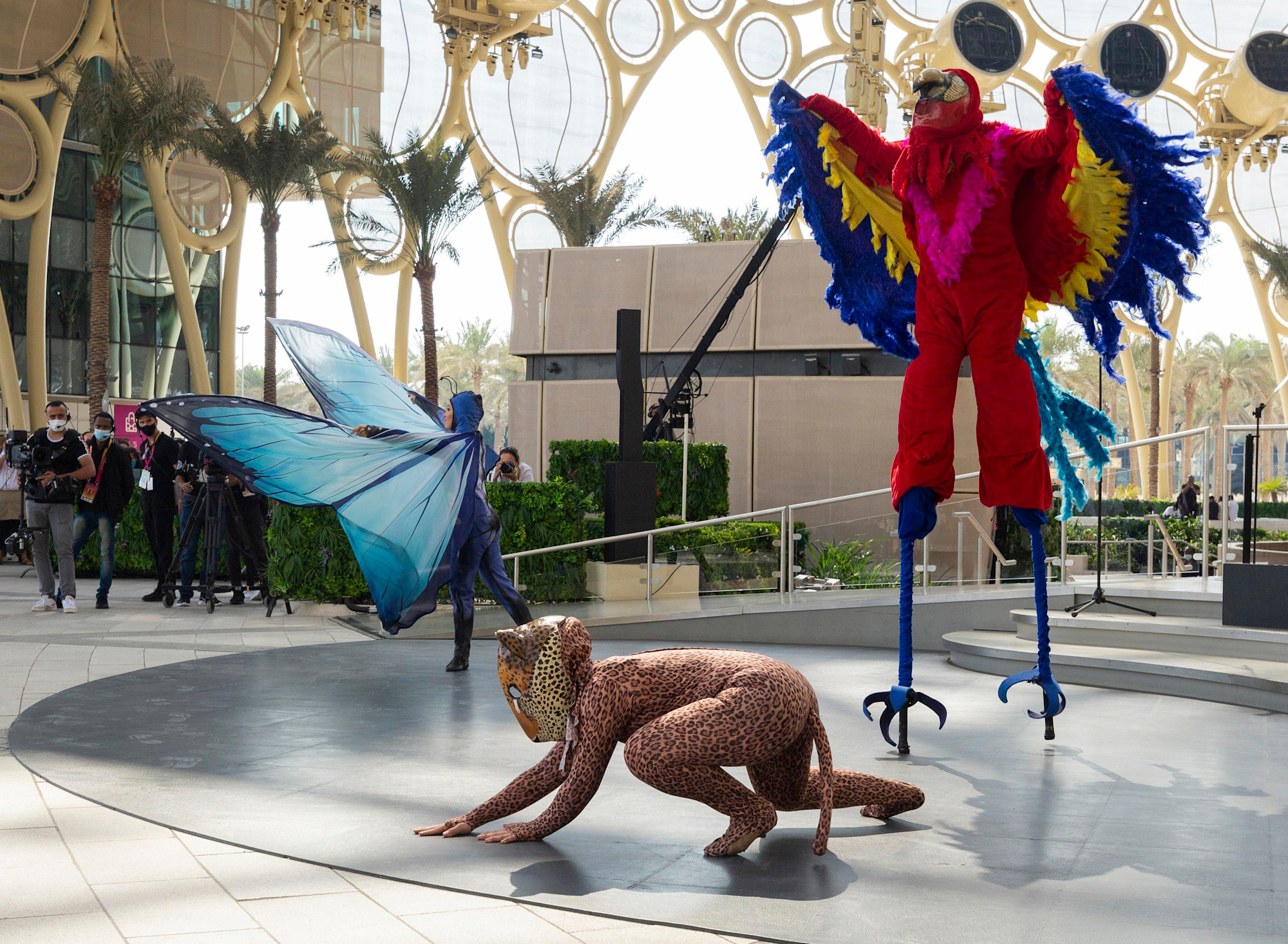 Cultural Performance by Curubanda during Costa Rica National Day Ceremony at Al Wasl m18271