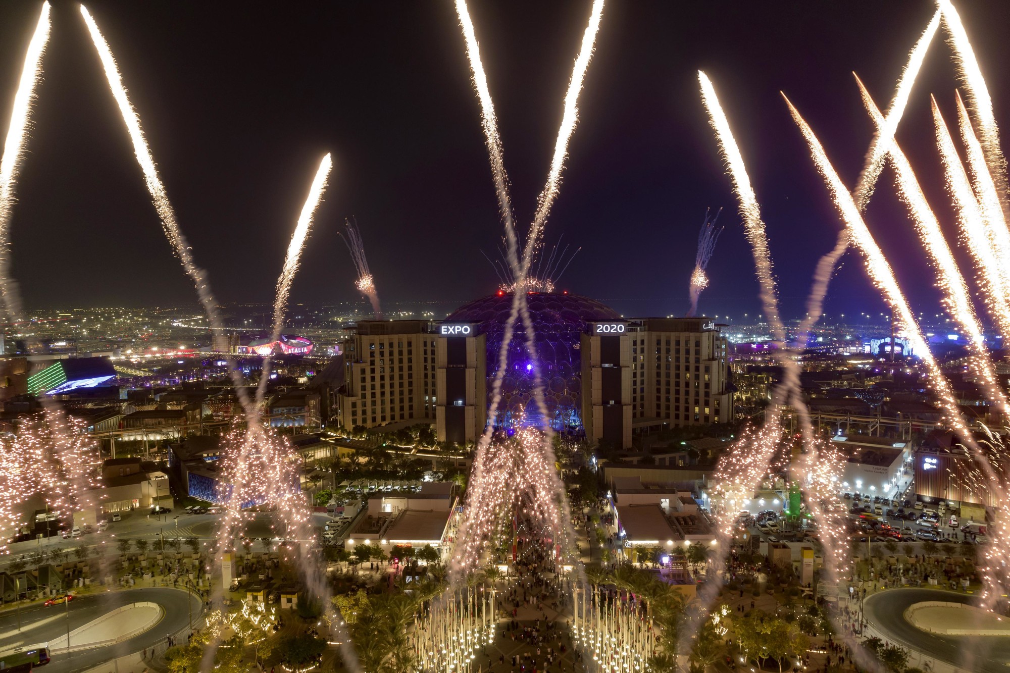 Expo 2020 Dubai Closing Ceremony Fireworks m71478
