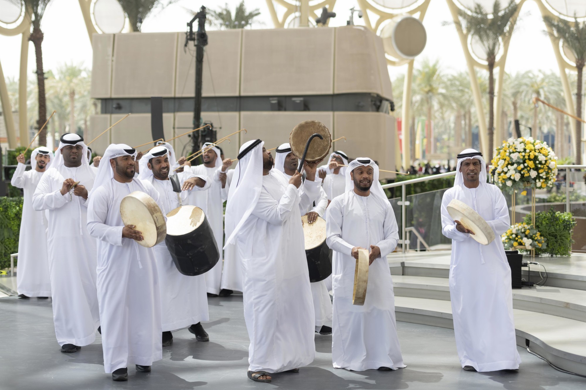 Cultural performance during The Bureau International des Expositions Day at Al Wasl m70976