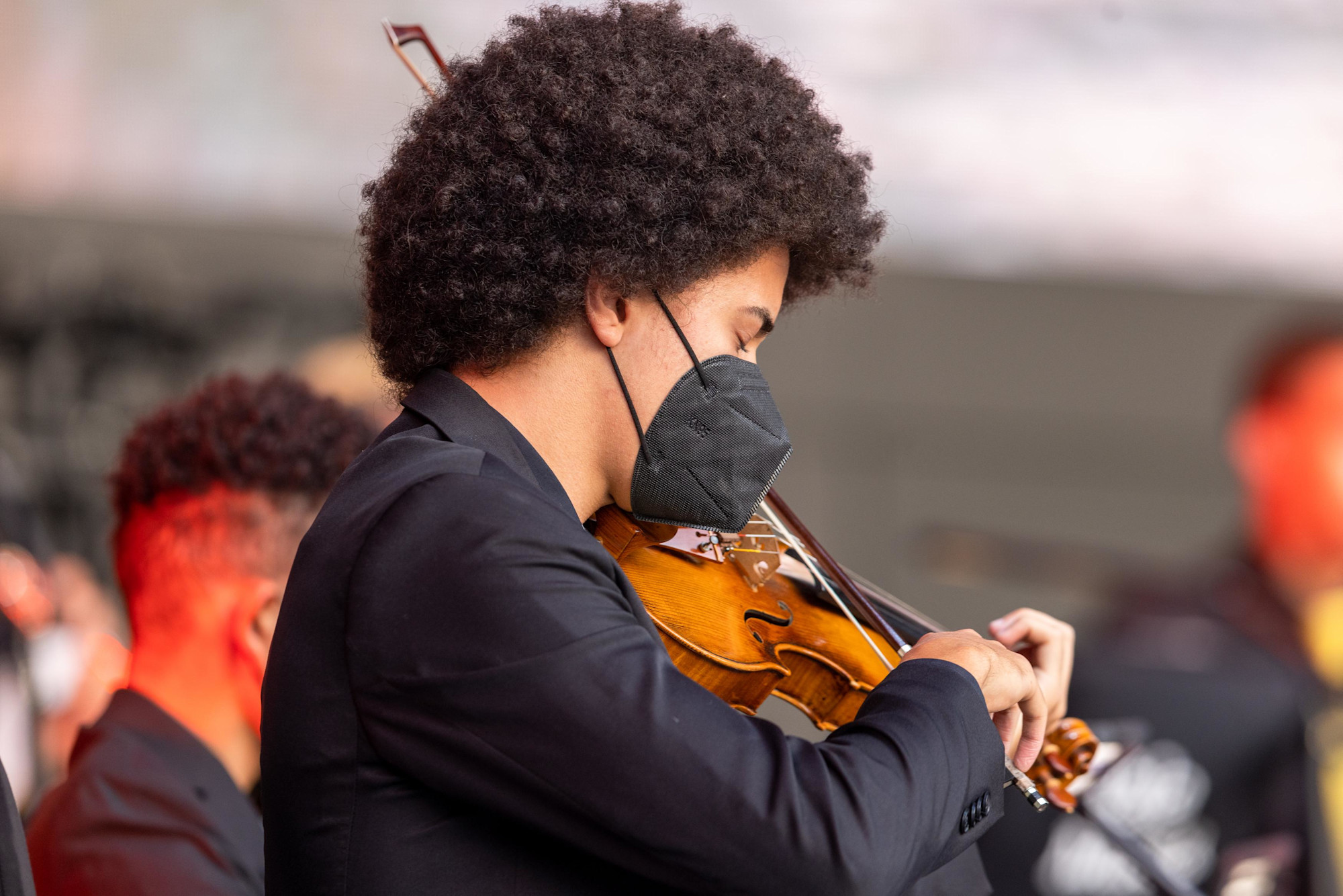 Brazilian Youth Orchestra - Vale Musica performance at Dubai Millennium Amphitheatre m52250