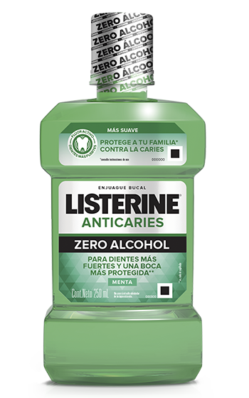 Enjuague bucal LISTERINE® Anticaries Zero Alcohol