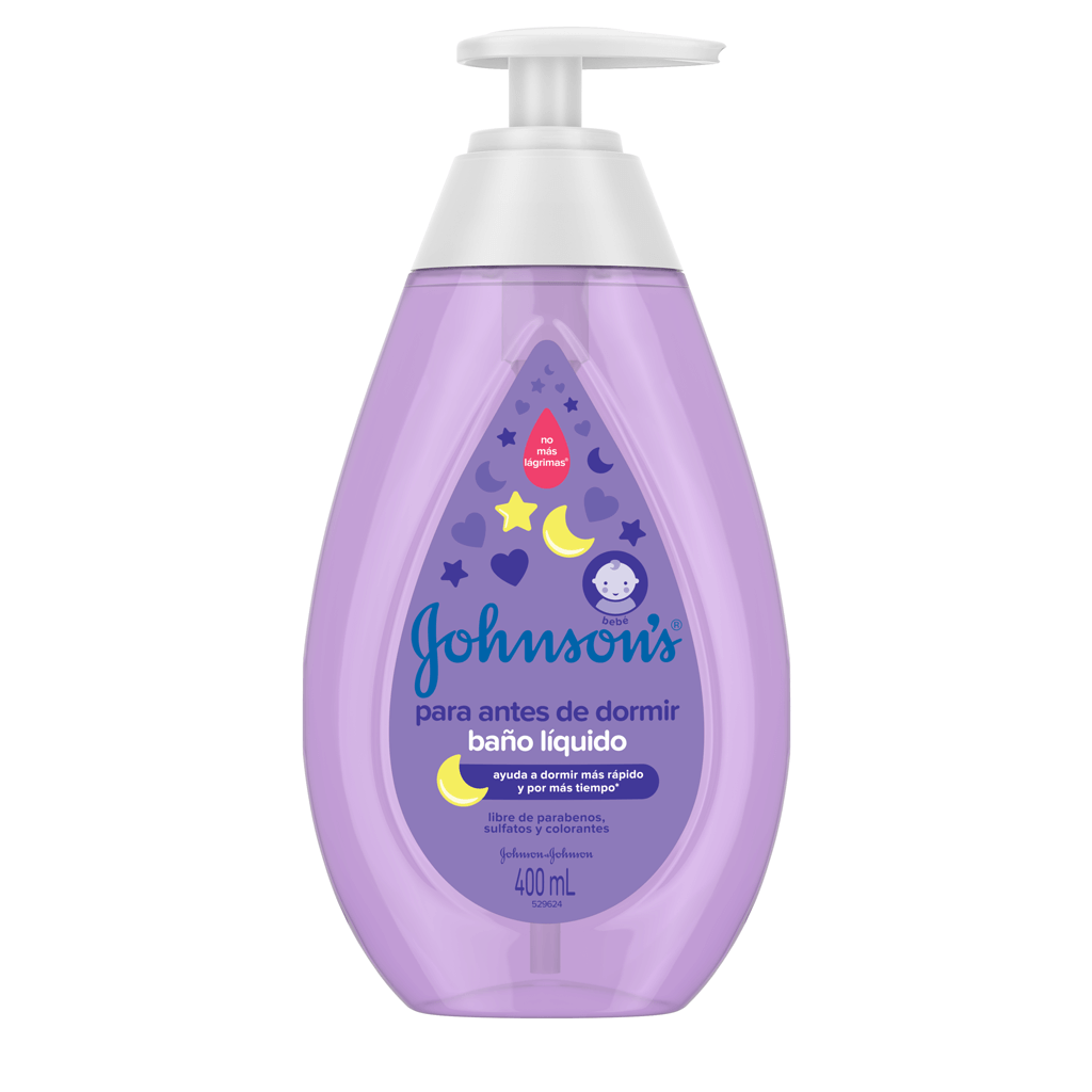 Baño Líquido JOHNSON'S® Baby para antes de dormir