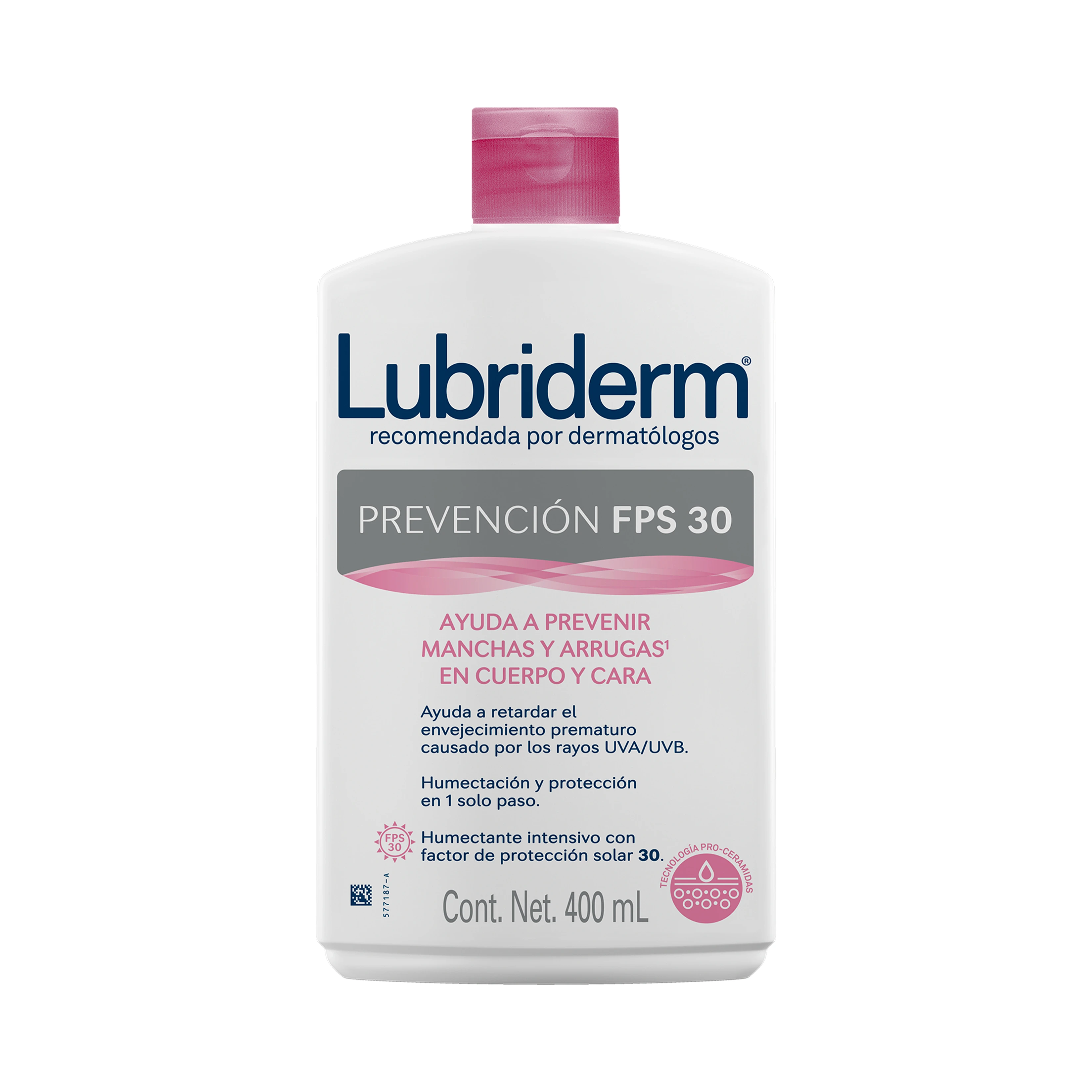LUBRIDERM® PREVENCIÓN FPS30 - Packshot