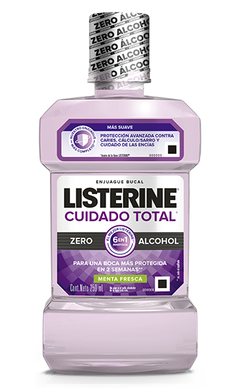 Enjuague bucal LISTERINE® Cuidado Total Zero Alcohol