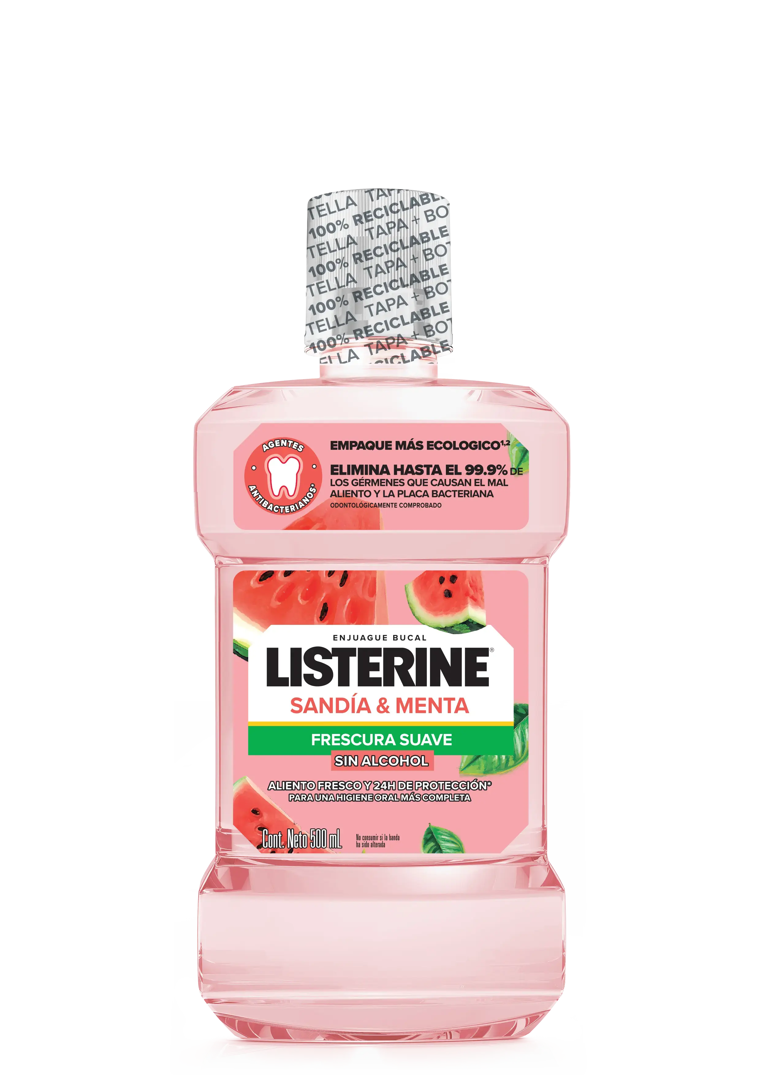 LISTERINE® SANDÍA & MENTA Frescura Suave Sin Alcohol - Image 1