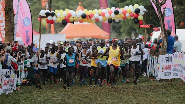 The start line
