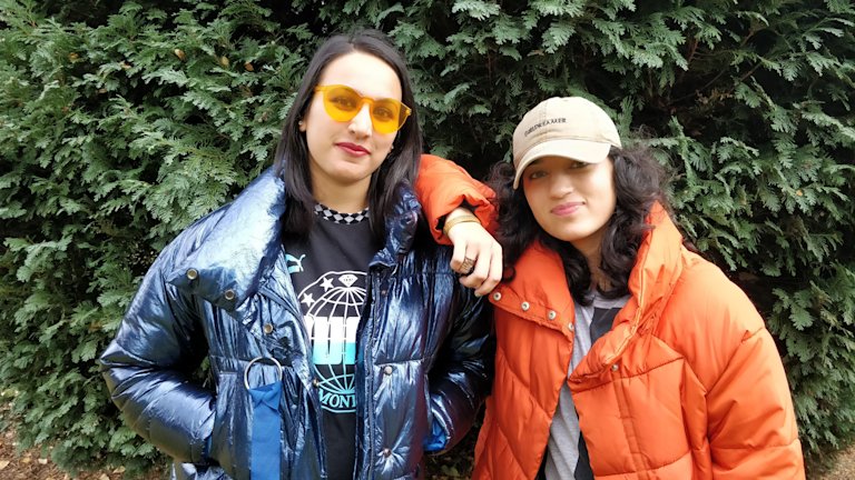 Amna and Kiran