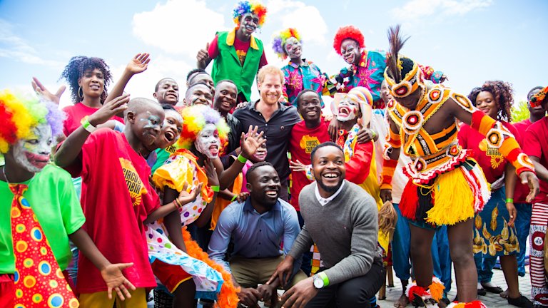 Duke of Sussex_Circus Zambia_main image